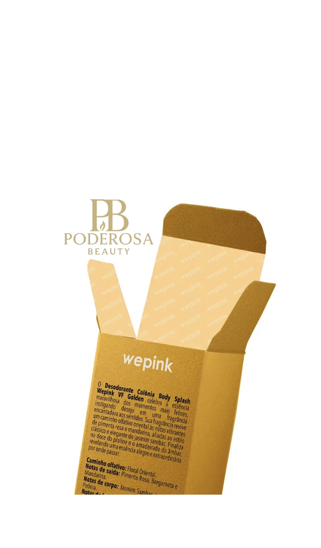 Body Splash VF Golden Desodorante Colônia 200ml