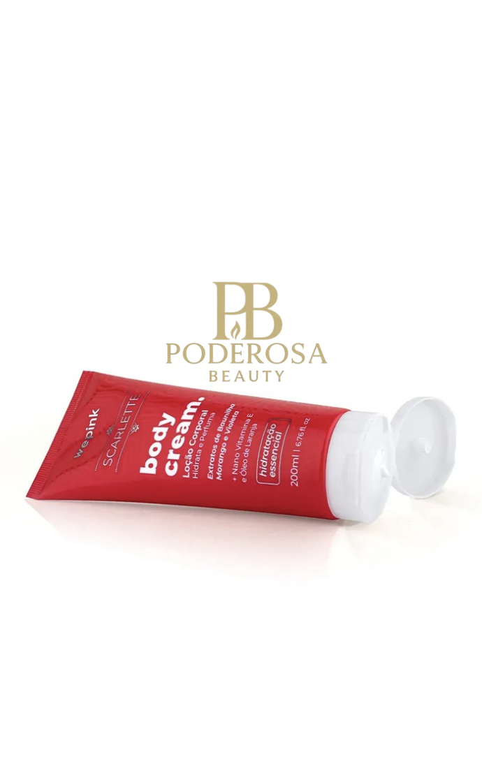 Body Cream Scarlette Desodorante Hidratante 200ml