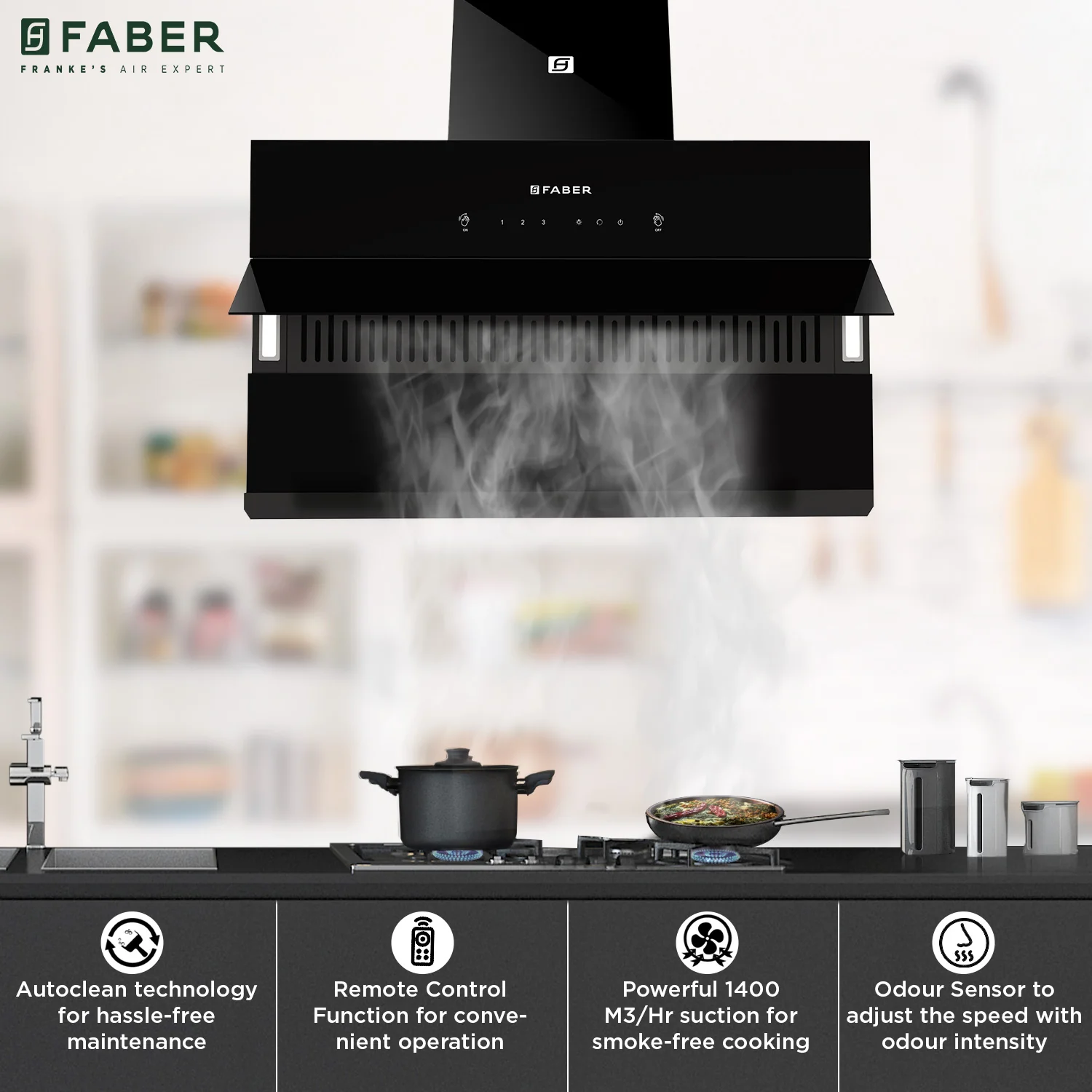 HOOD ZENITH FL HC SC BK IN 90