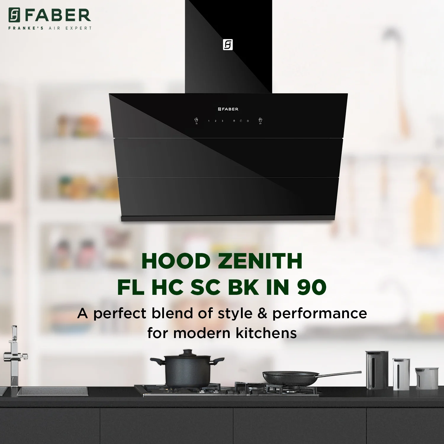 HOOD ZENITH FL HC SC BK IN 90