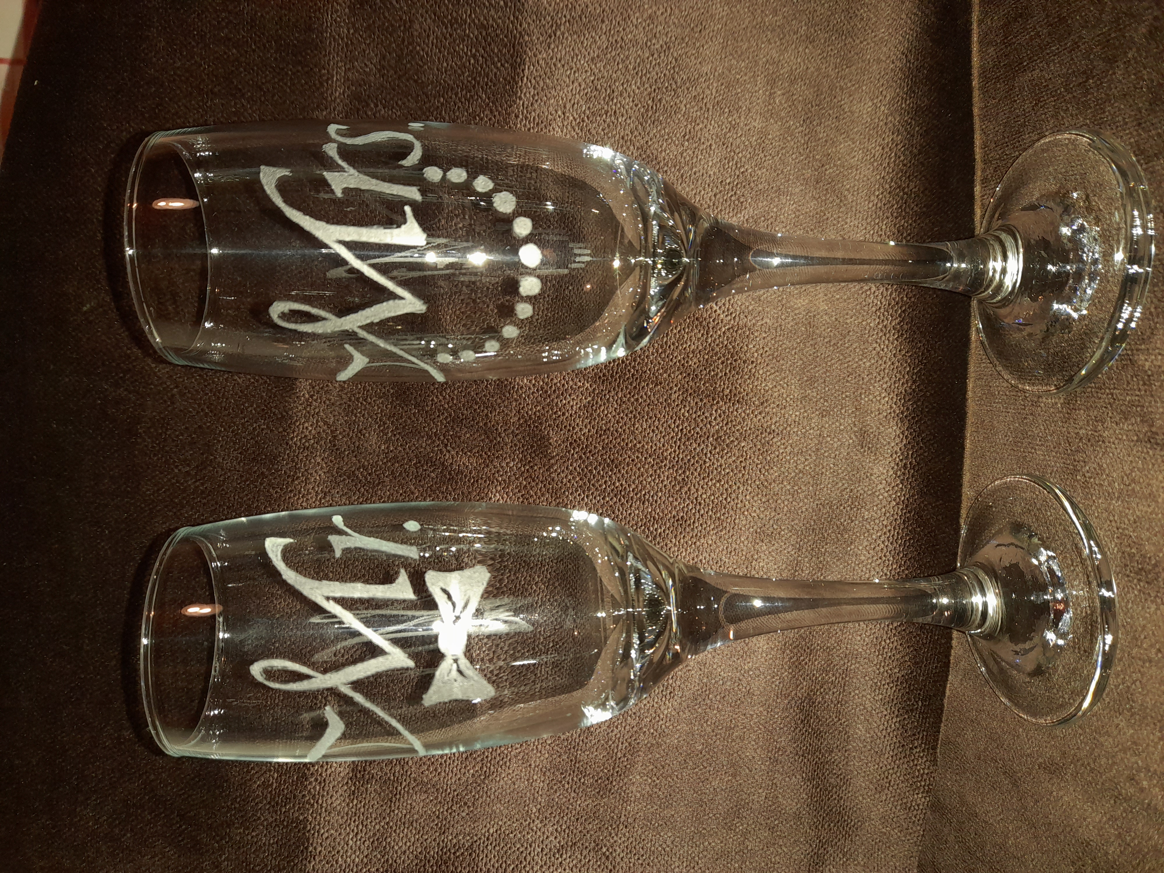 Flûtes à champagne 