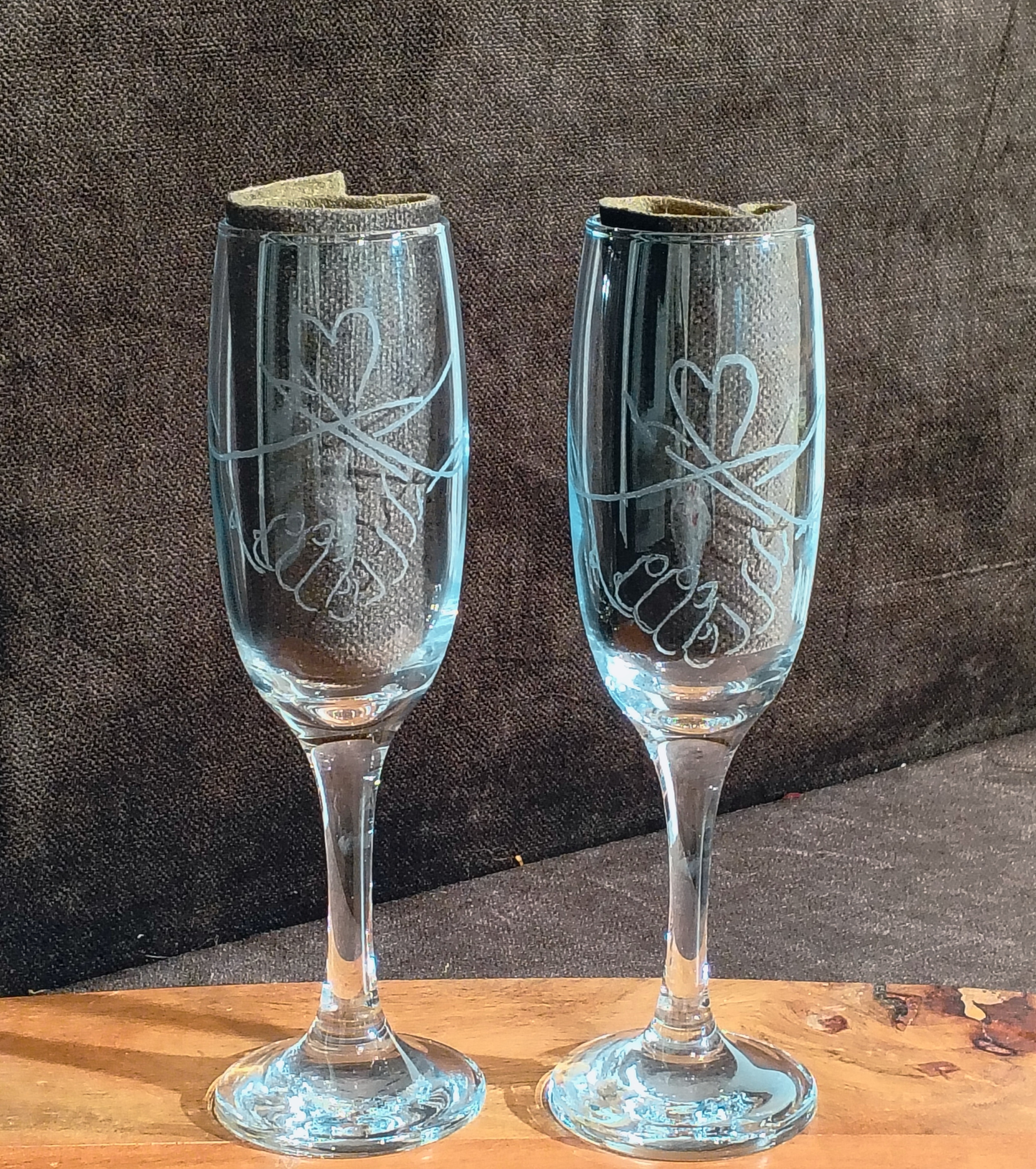 Flûtes à champagne