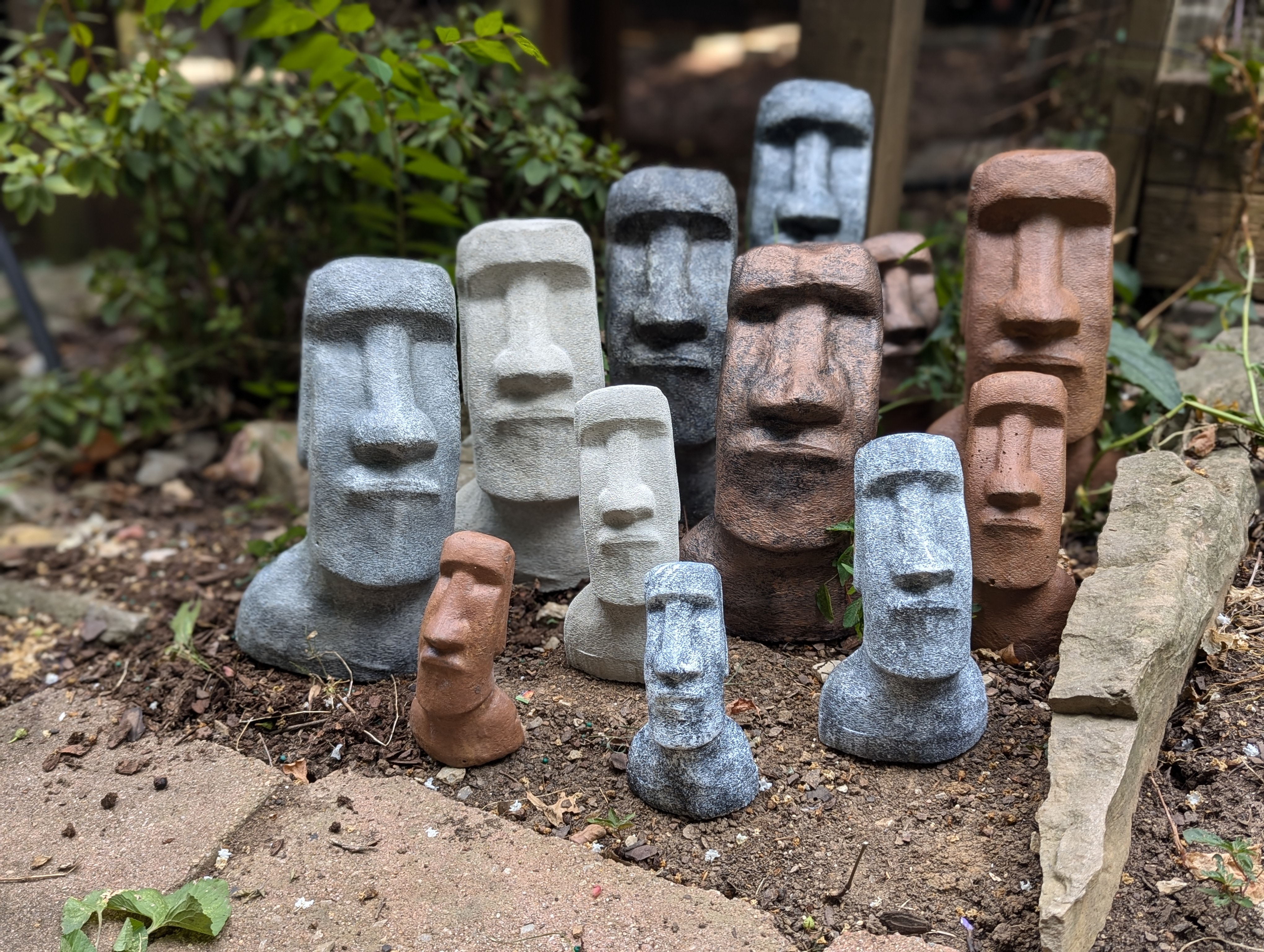 Moai Easter Island Statue Replica 10"