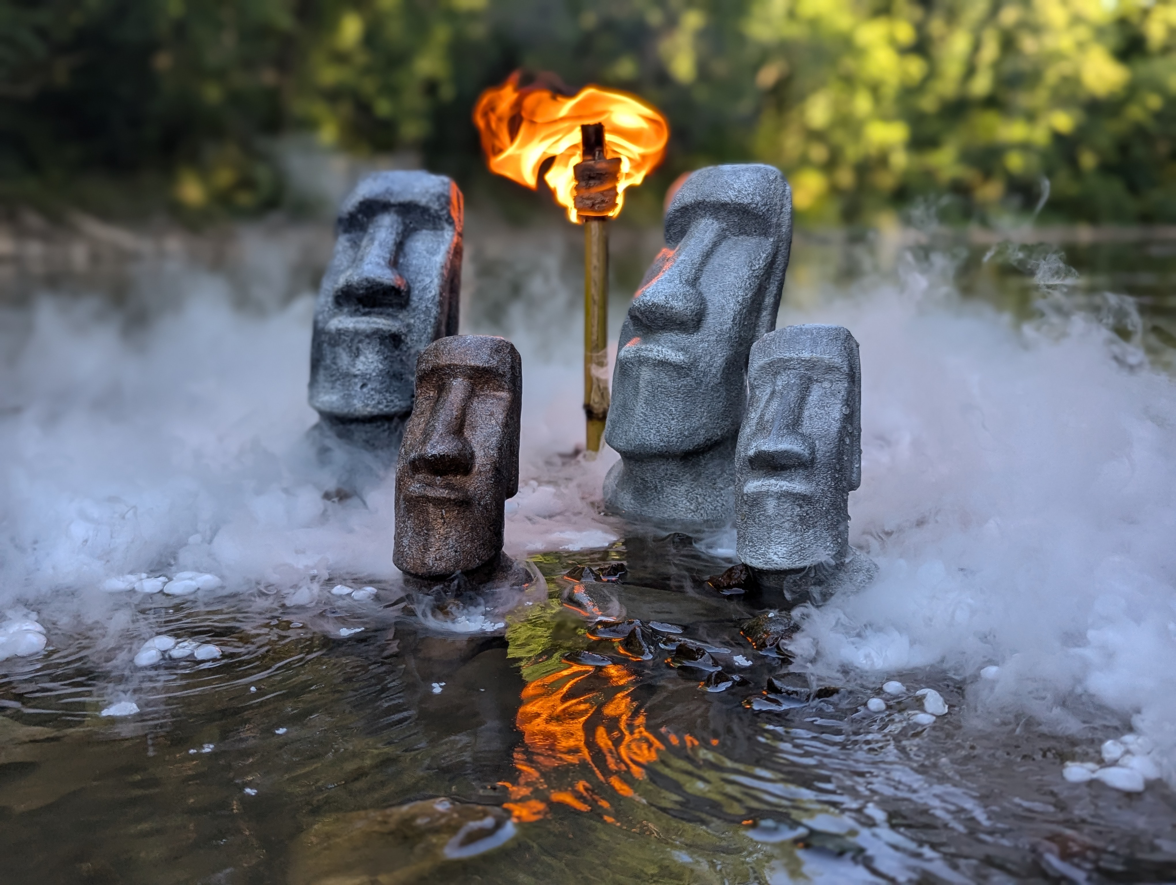 Moai Easter Island Statue Replica 10"