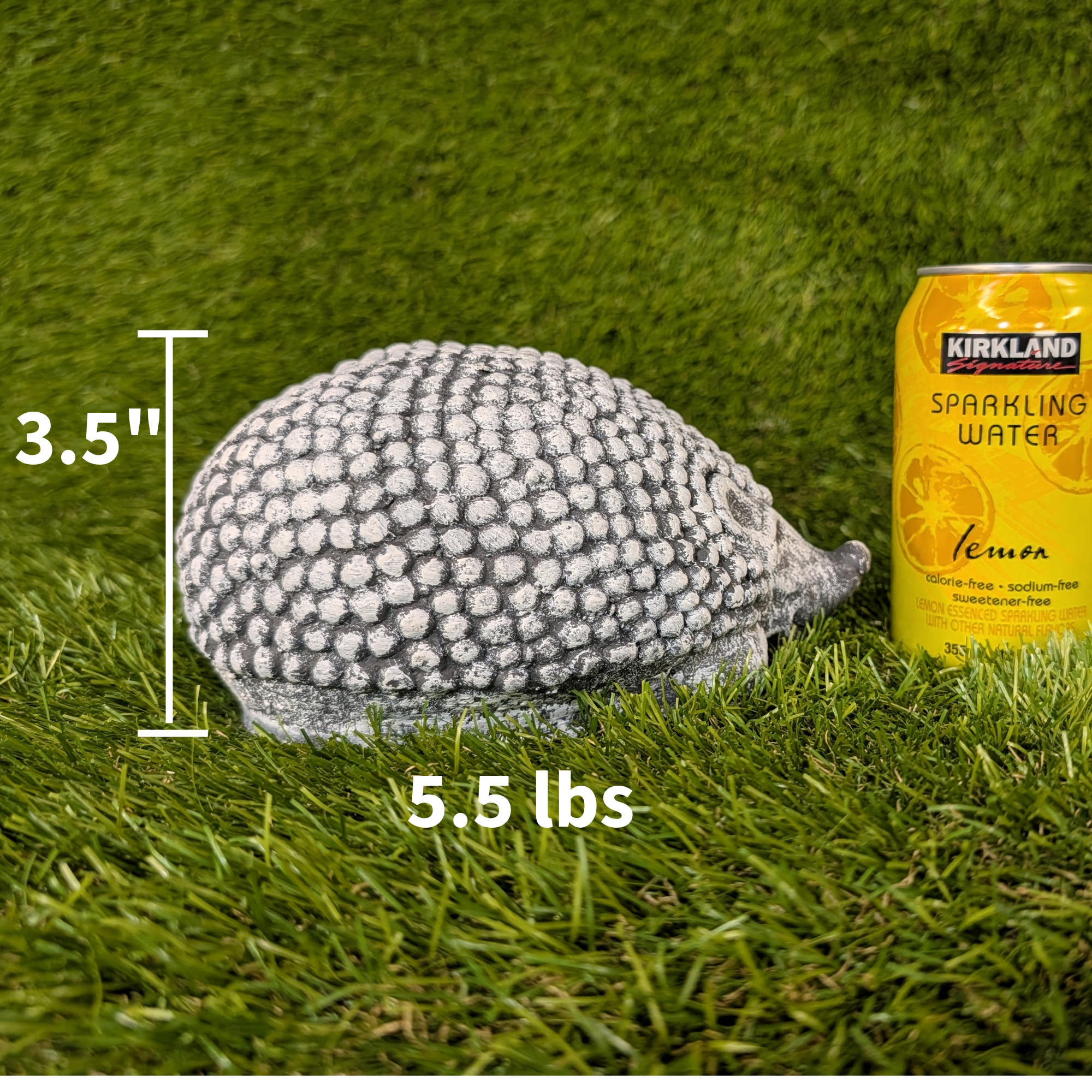 Cement Hedgehog Family Garden Statue Set