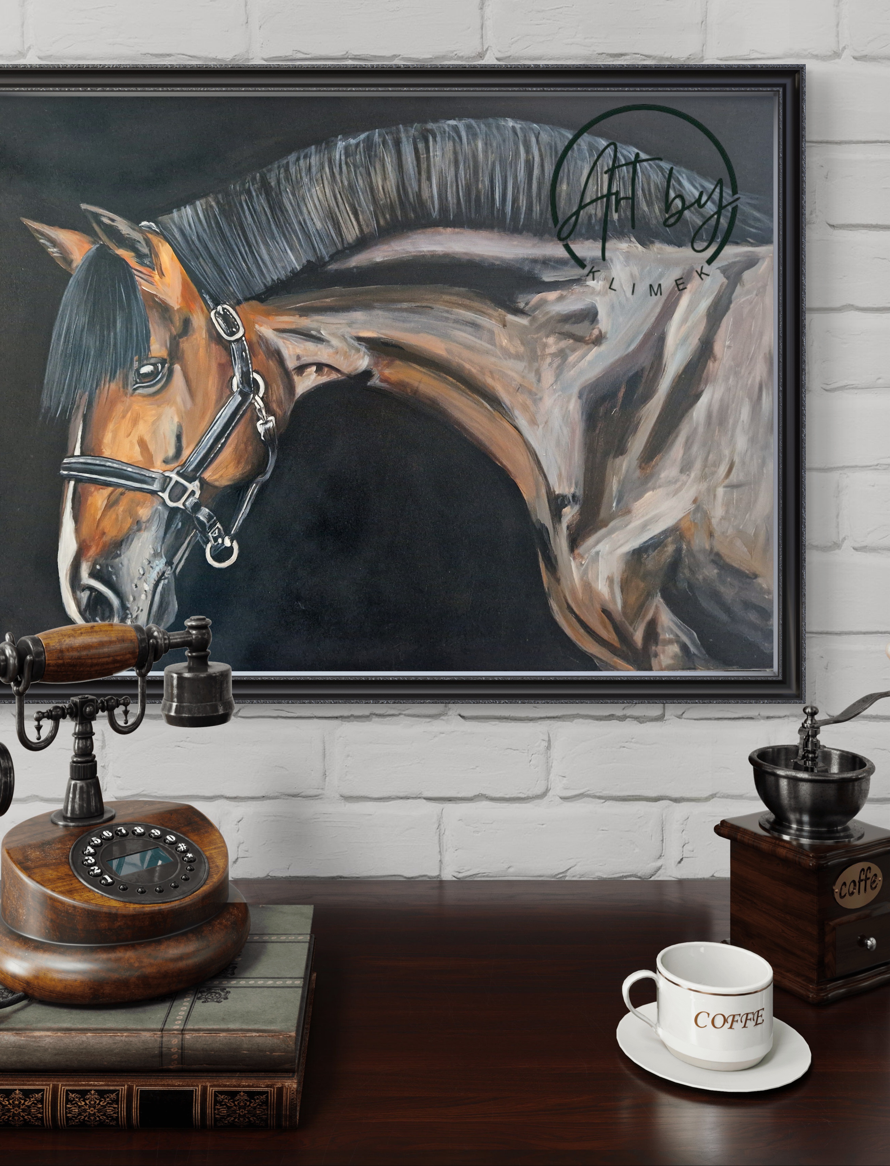 Obraz" Dostojny koń"