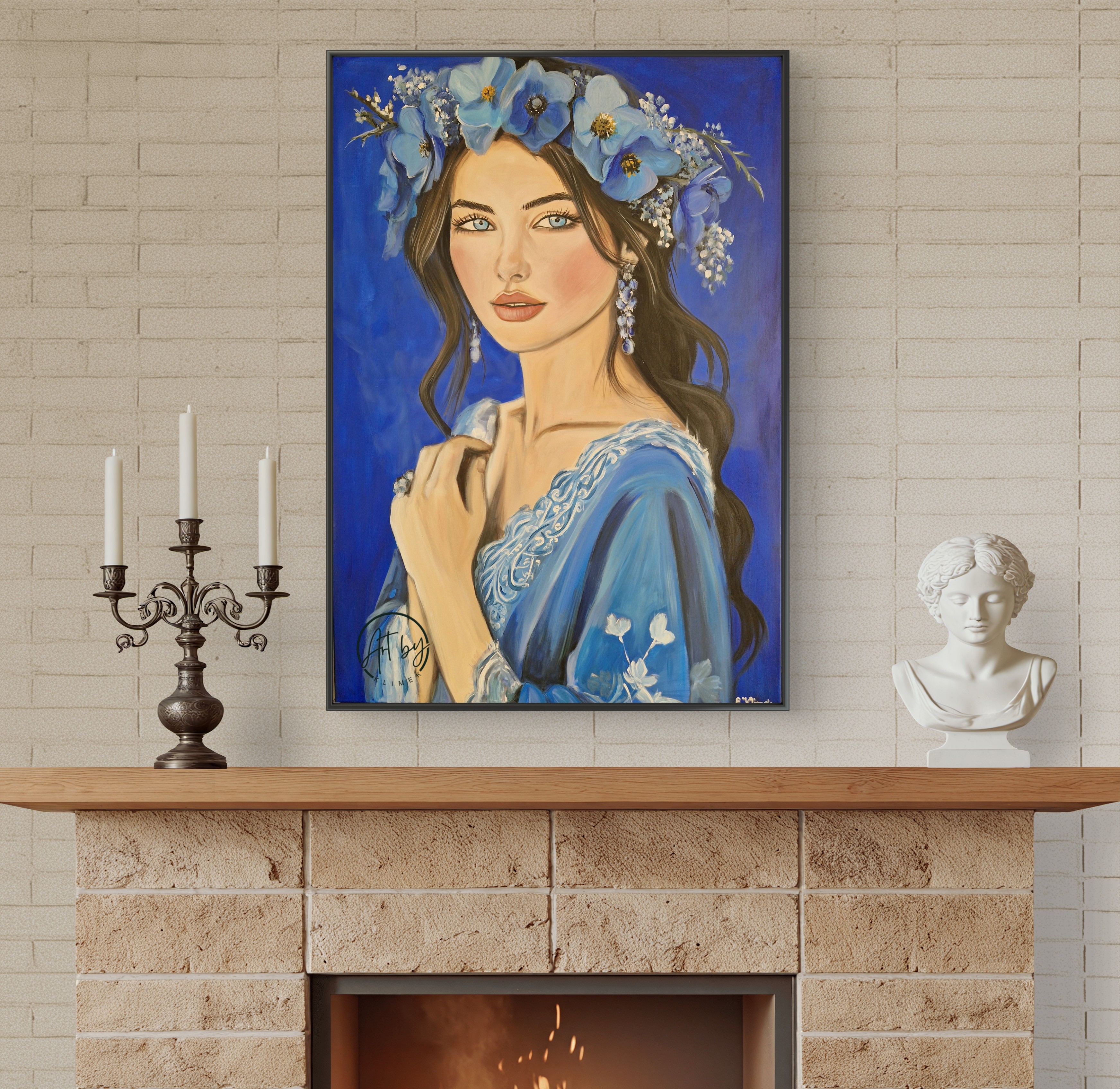Obraz "Niebieska dama"