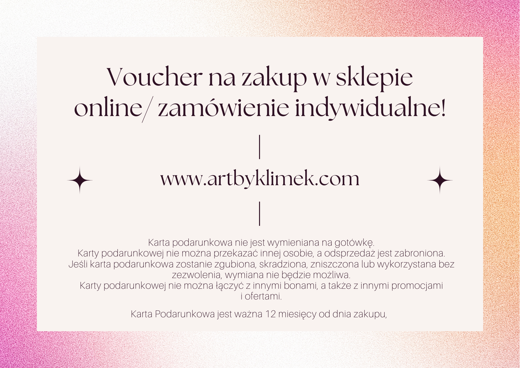 Voucher Art by Klimek