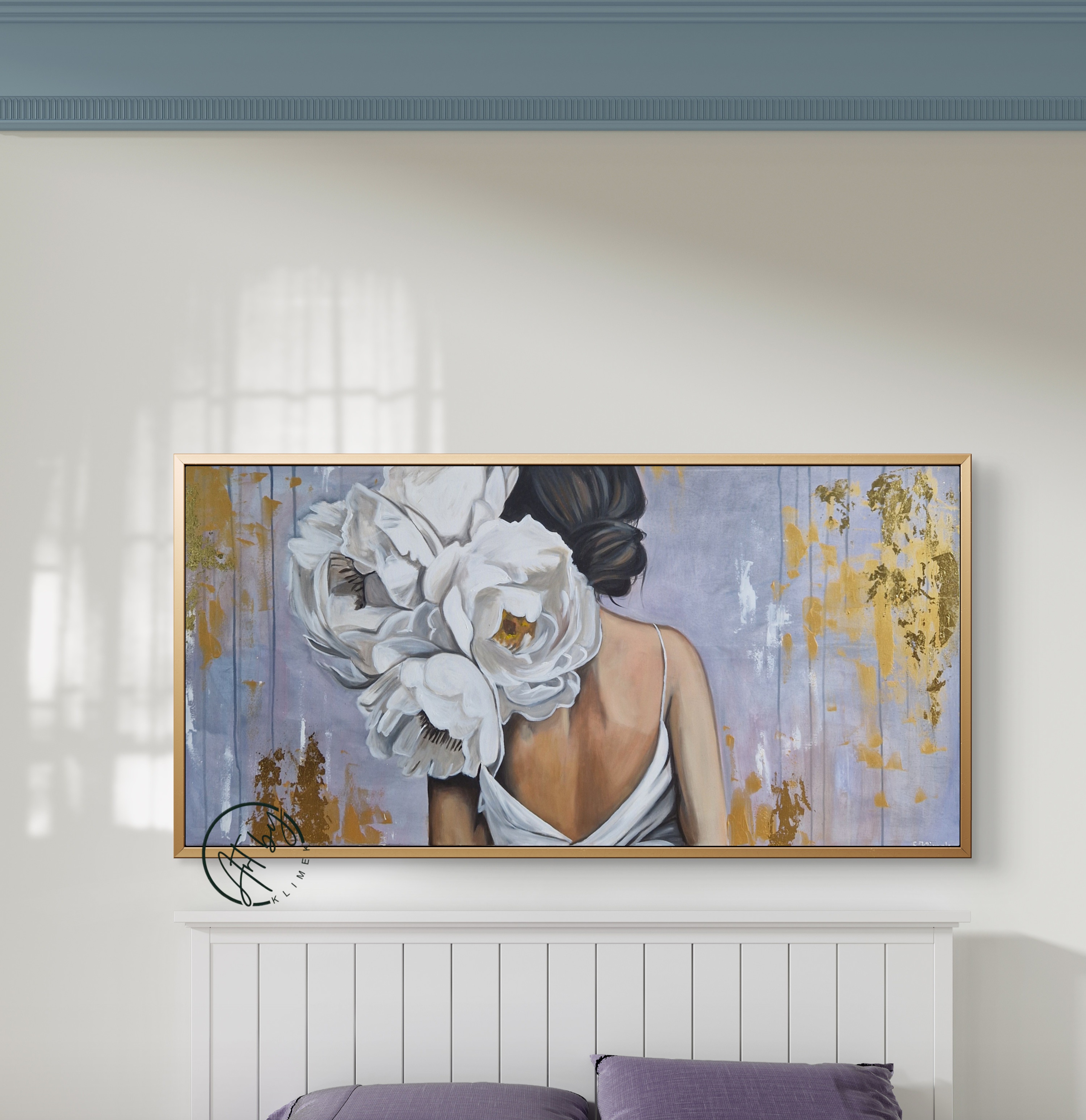 Obraz „Kobieta z kwiatami”