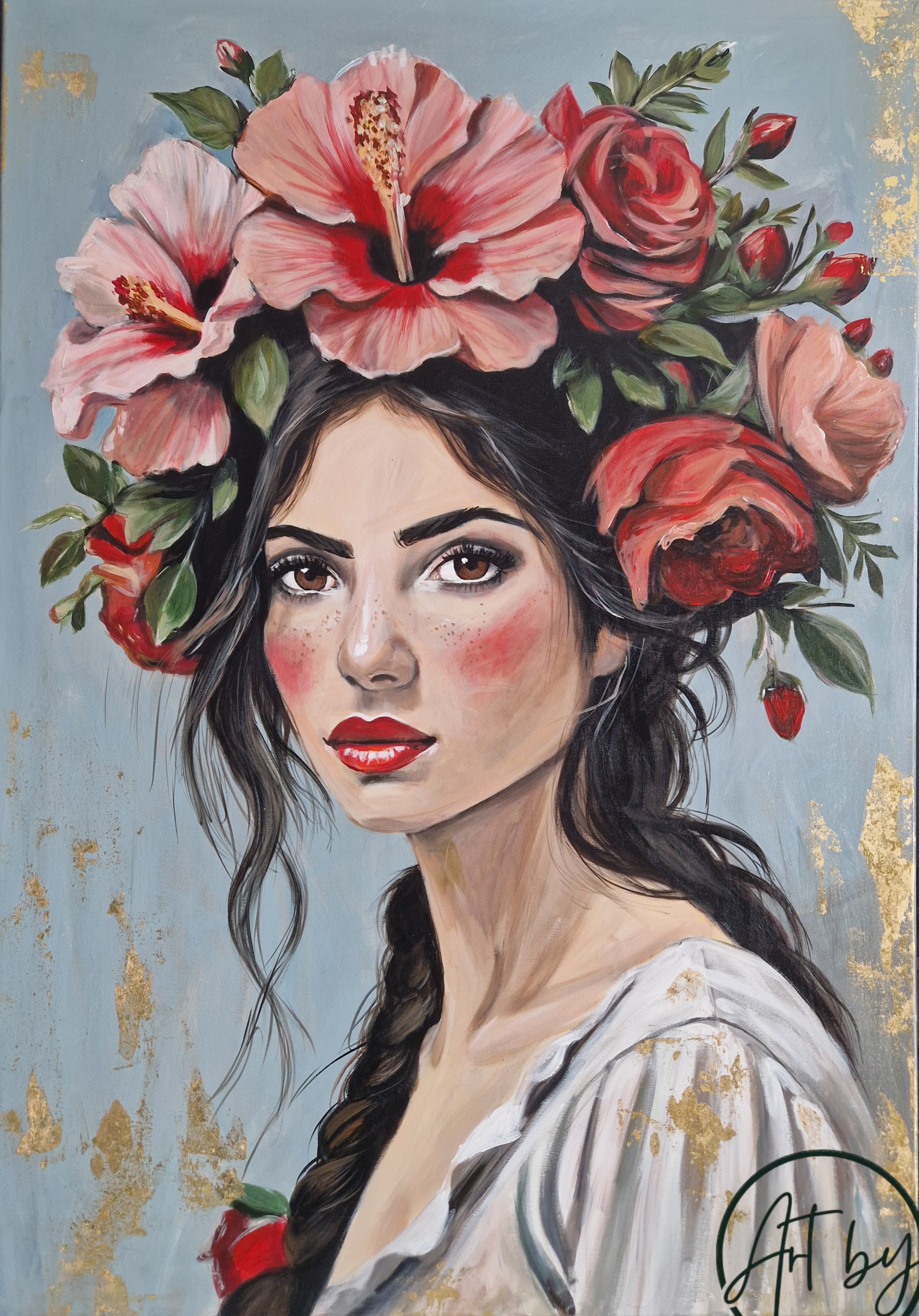 Obraz "Korona kwiatów"