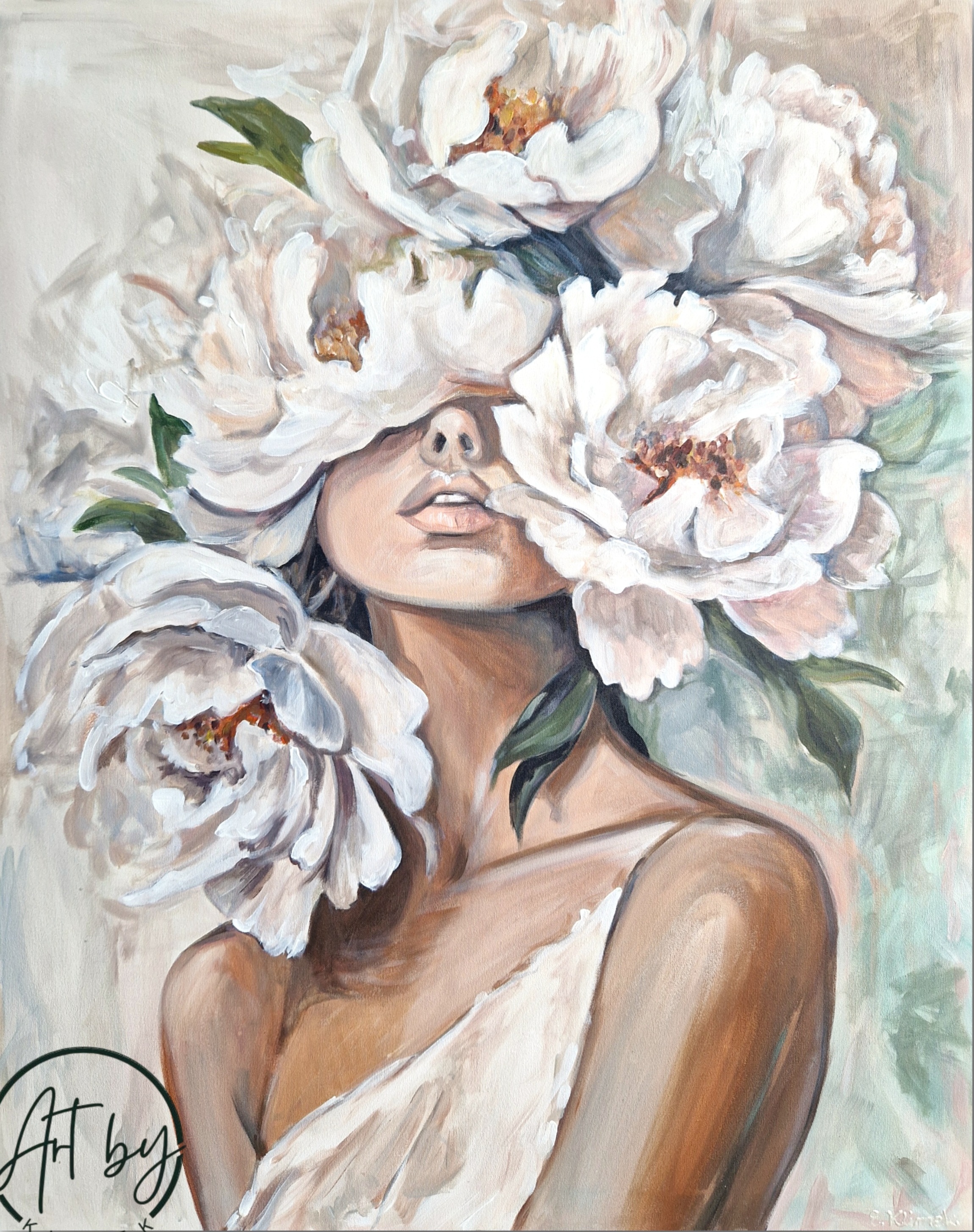 Obraz „Pastelowy portret”