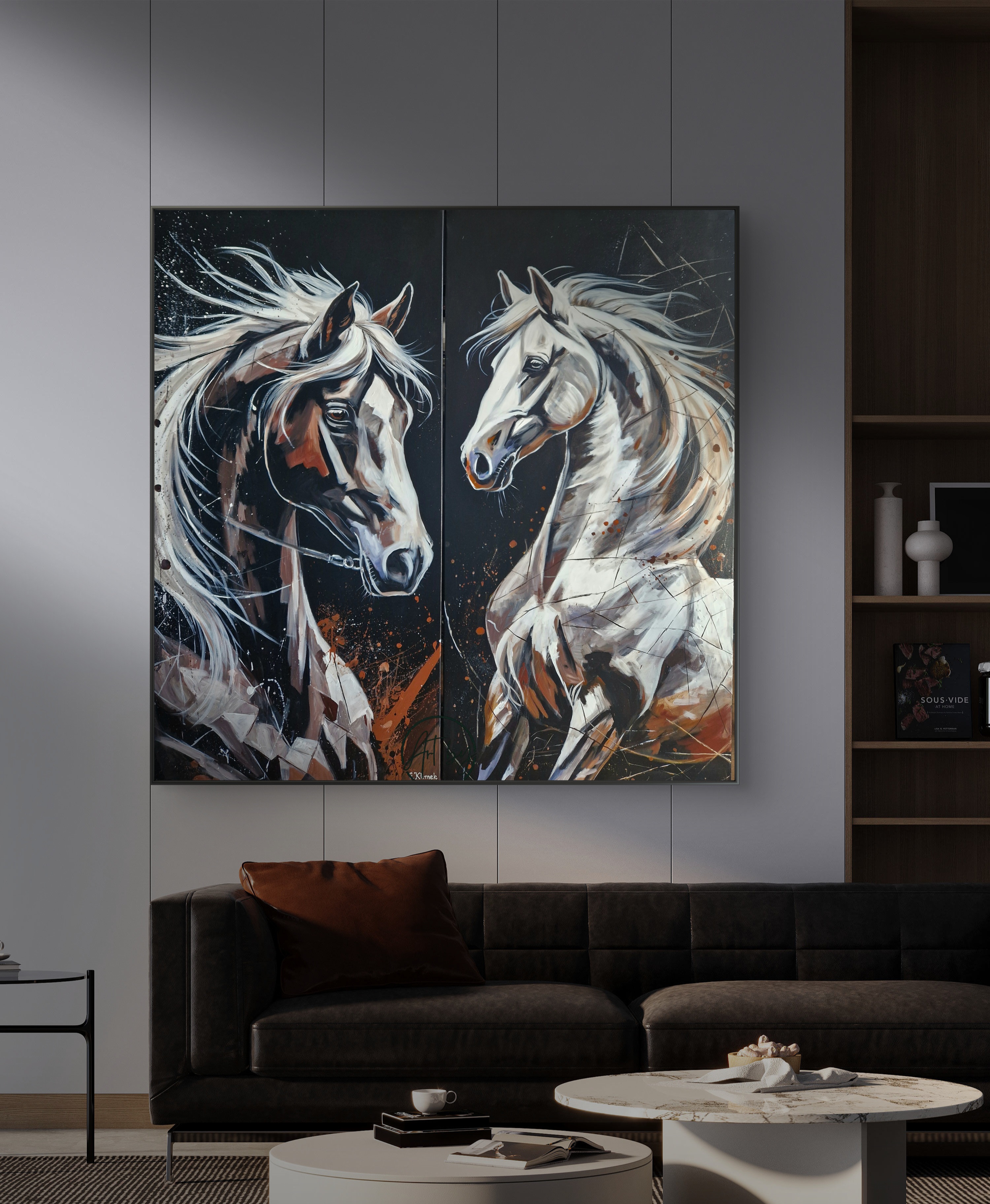 Obraz "Duet horses"
