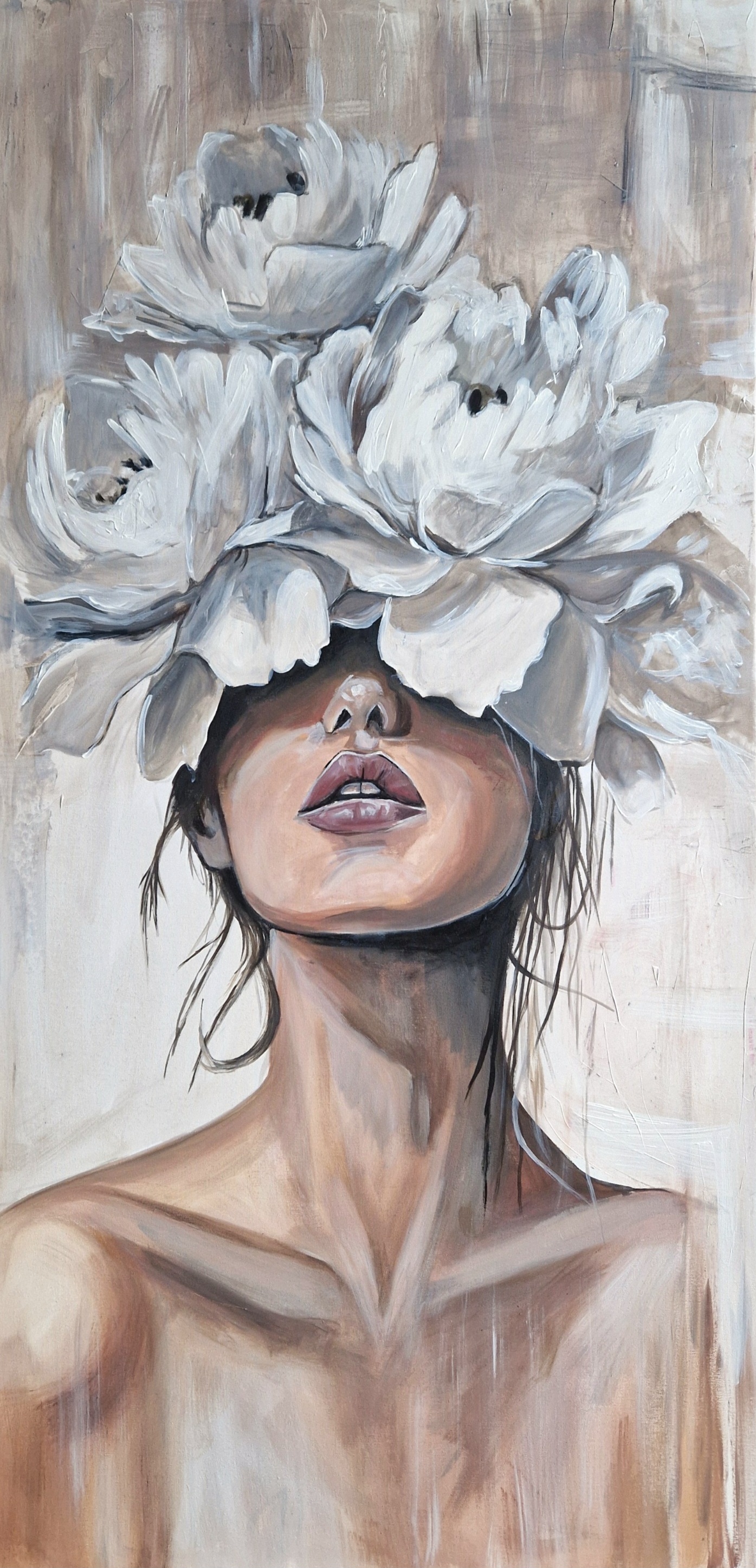 Obraz "Ukryta w kwiatach"