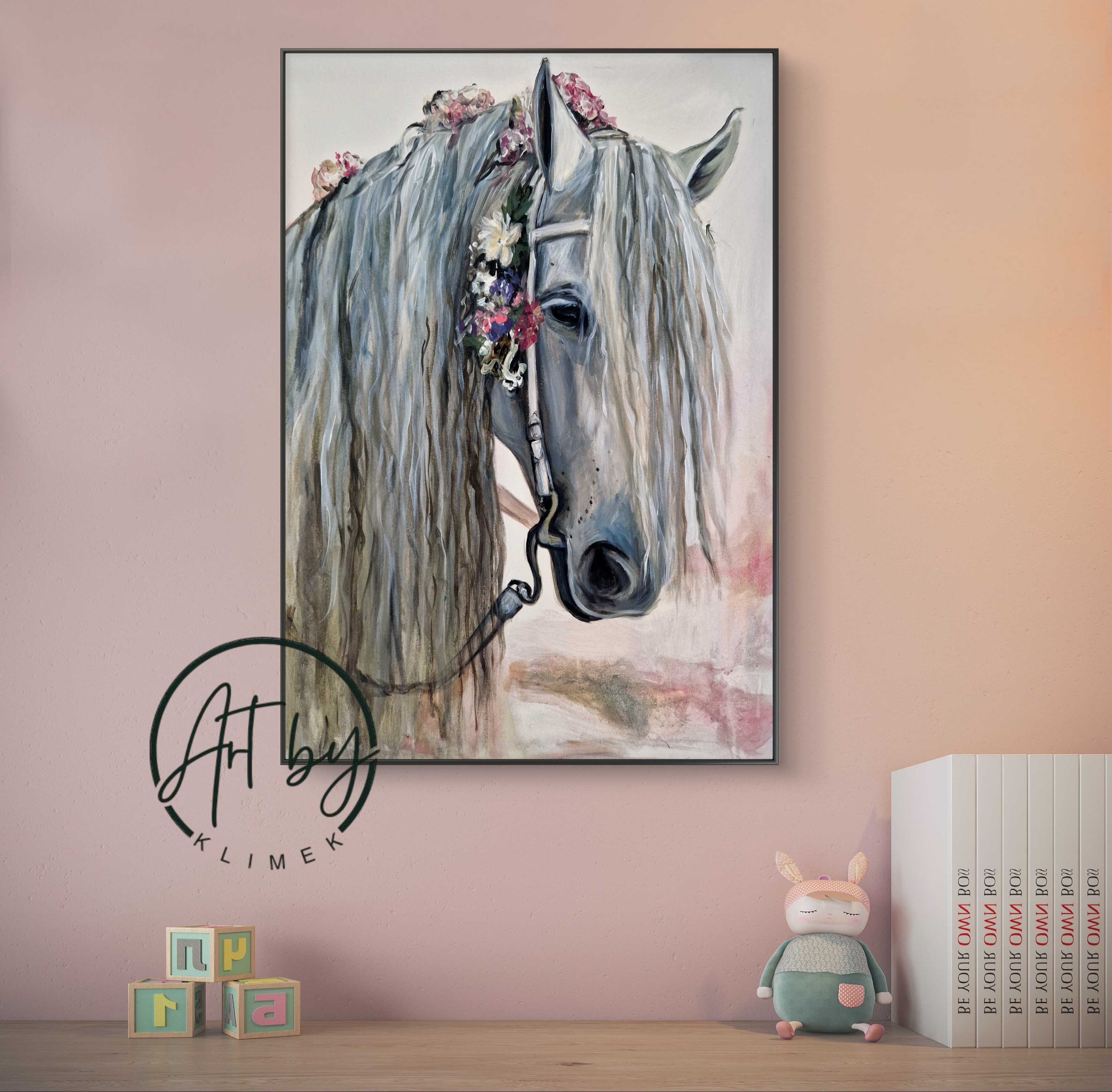 Obraz "Horse flower"