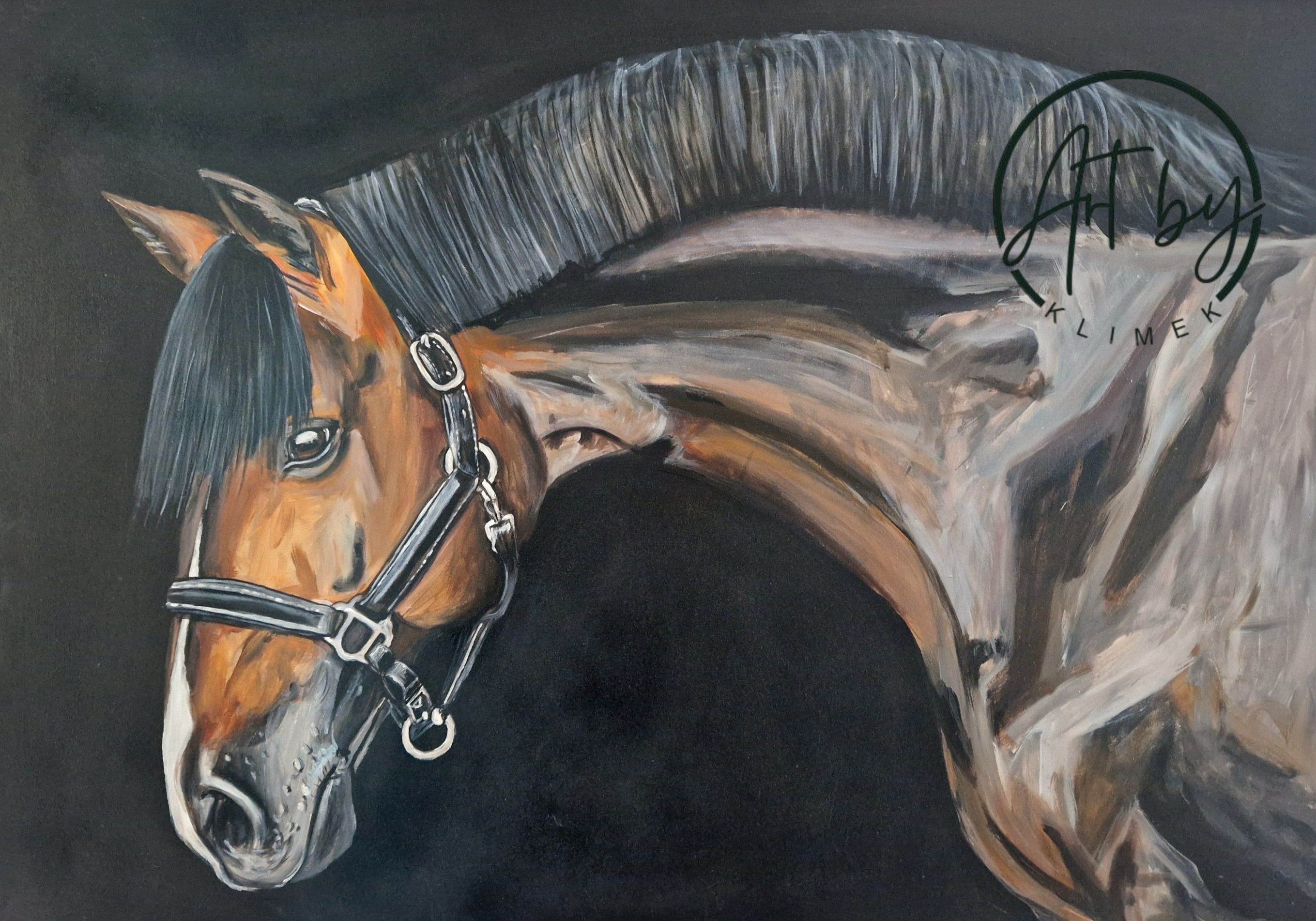 Obraz" Dostojny koń"