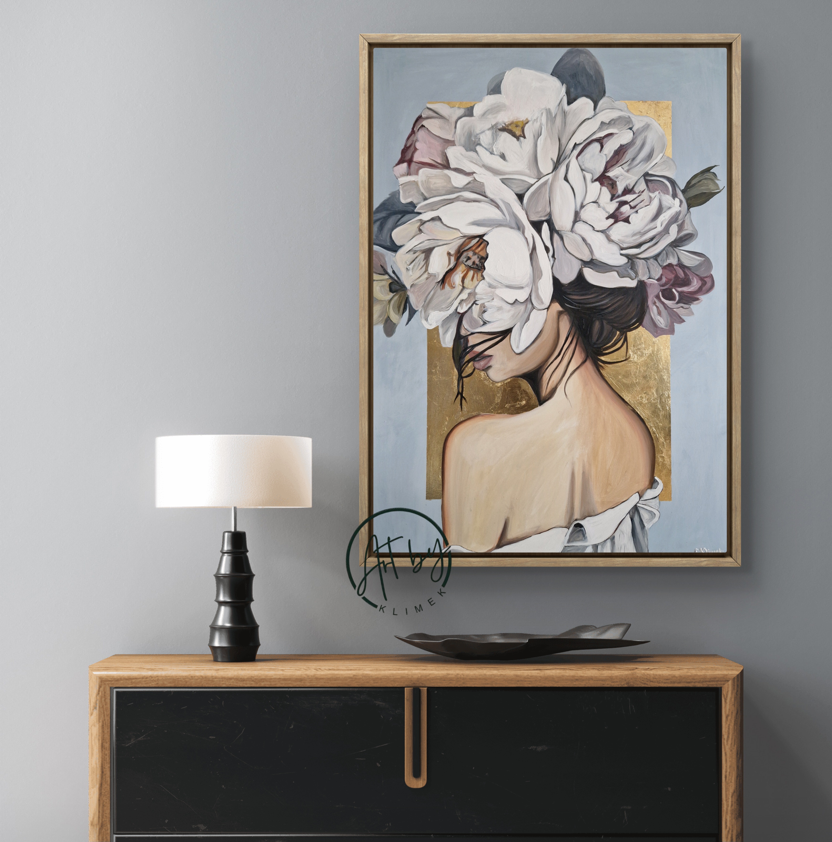 Obraz "Kobieta w kwiatach"