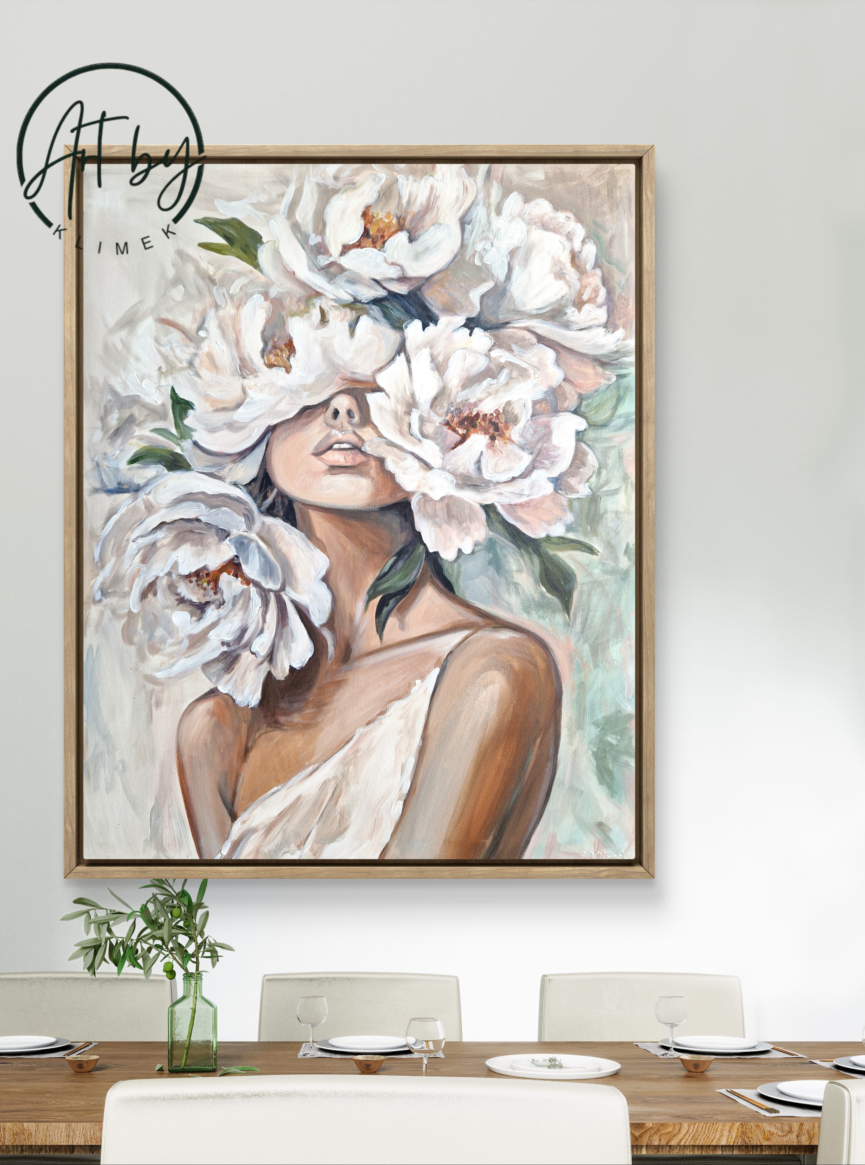 Obraz „Pastelowy portret”