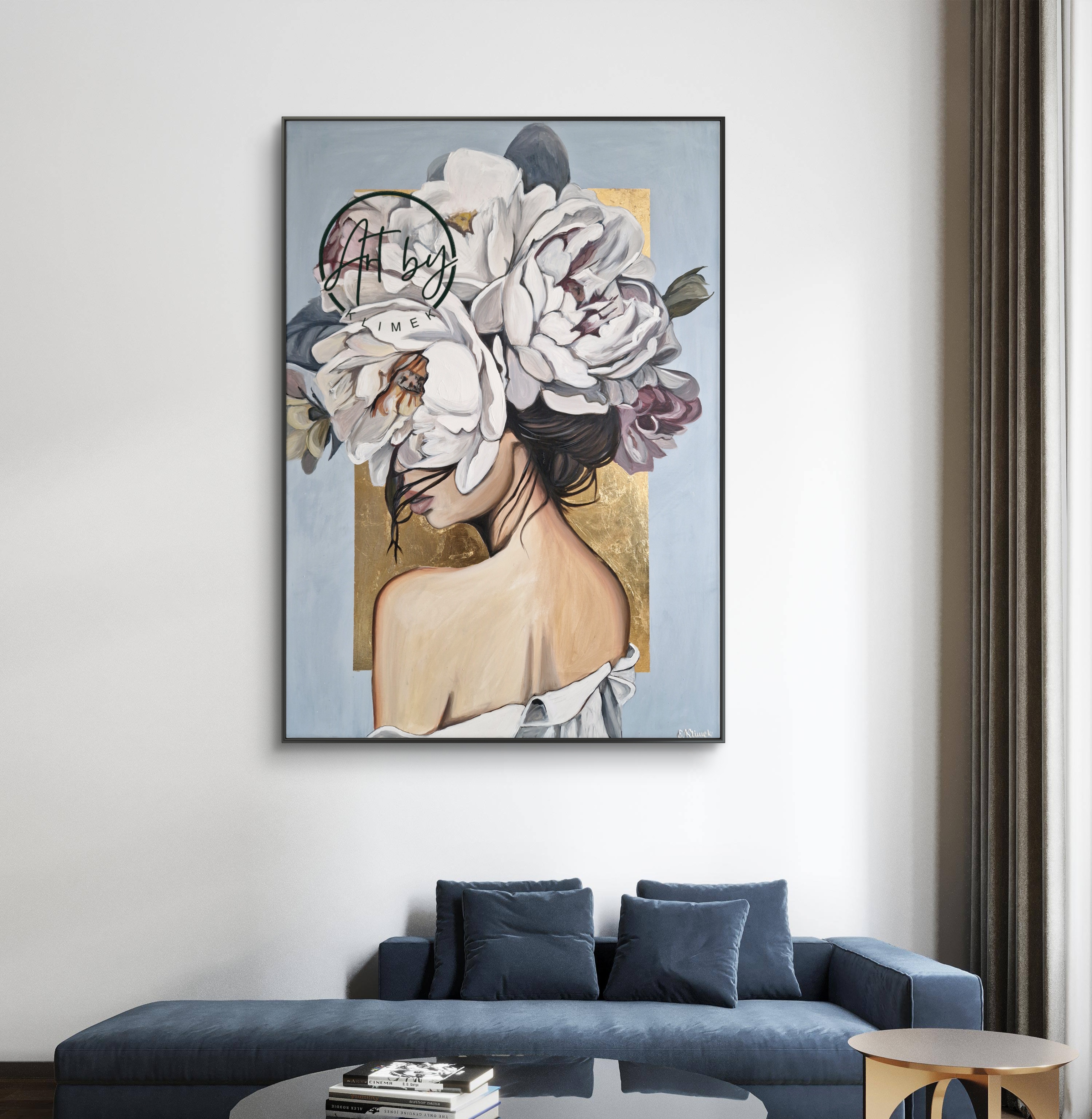 Obraz "Kobieta w kwiatach"