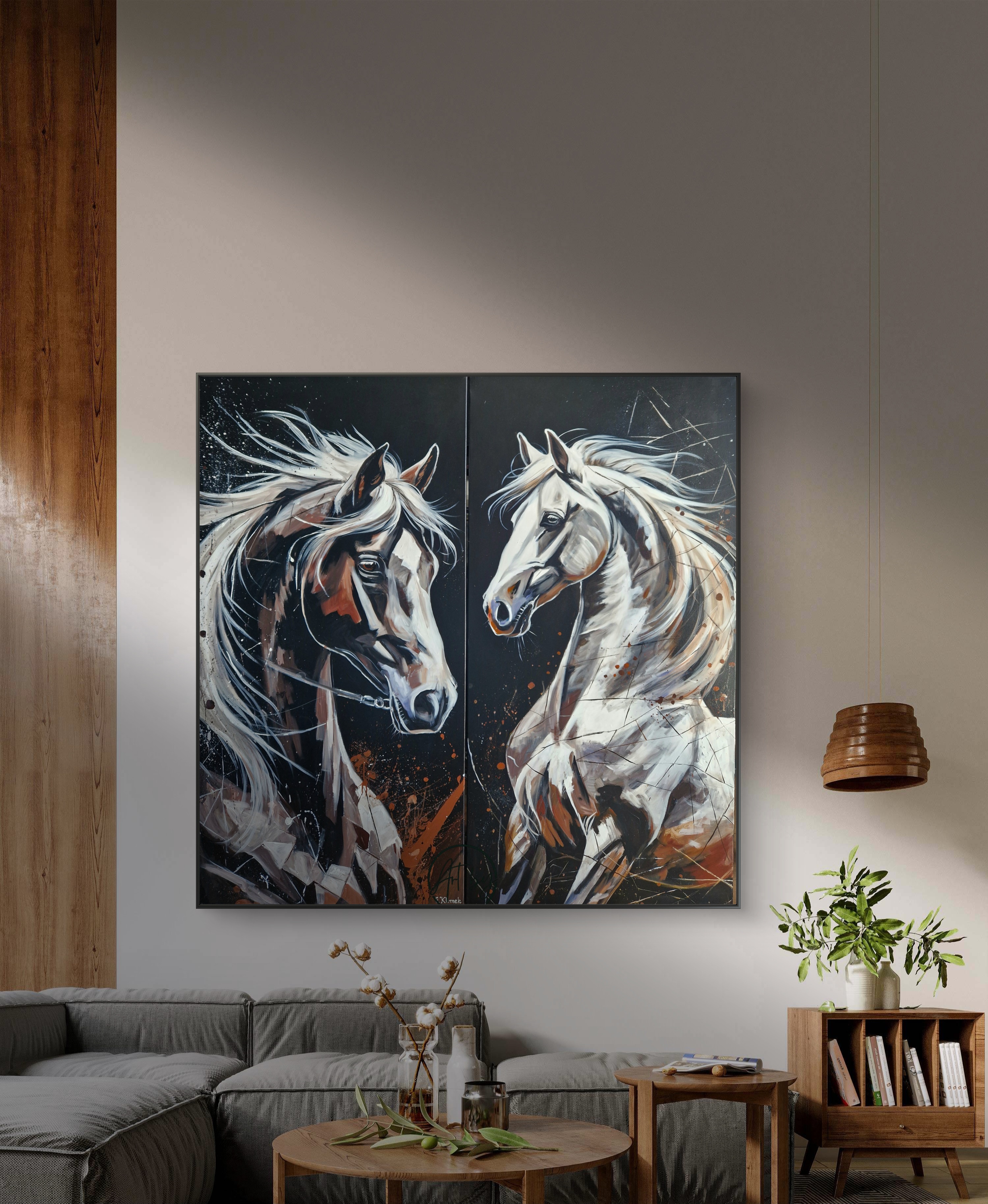 Obraz "Duet horses"