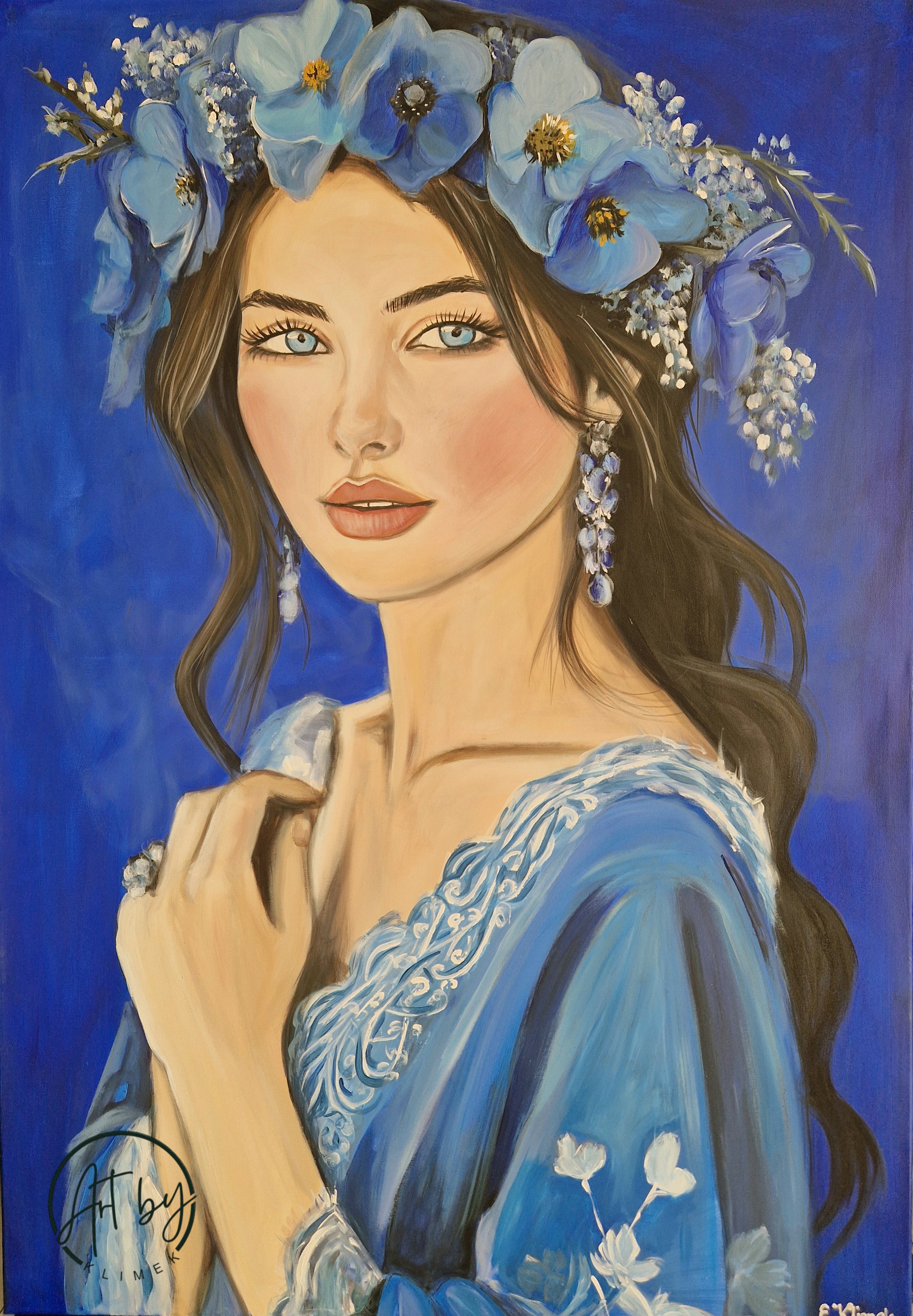 Obraz "Niebieska dama"