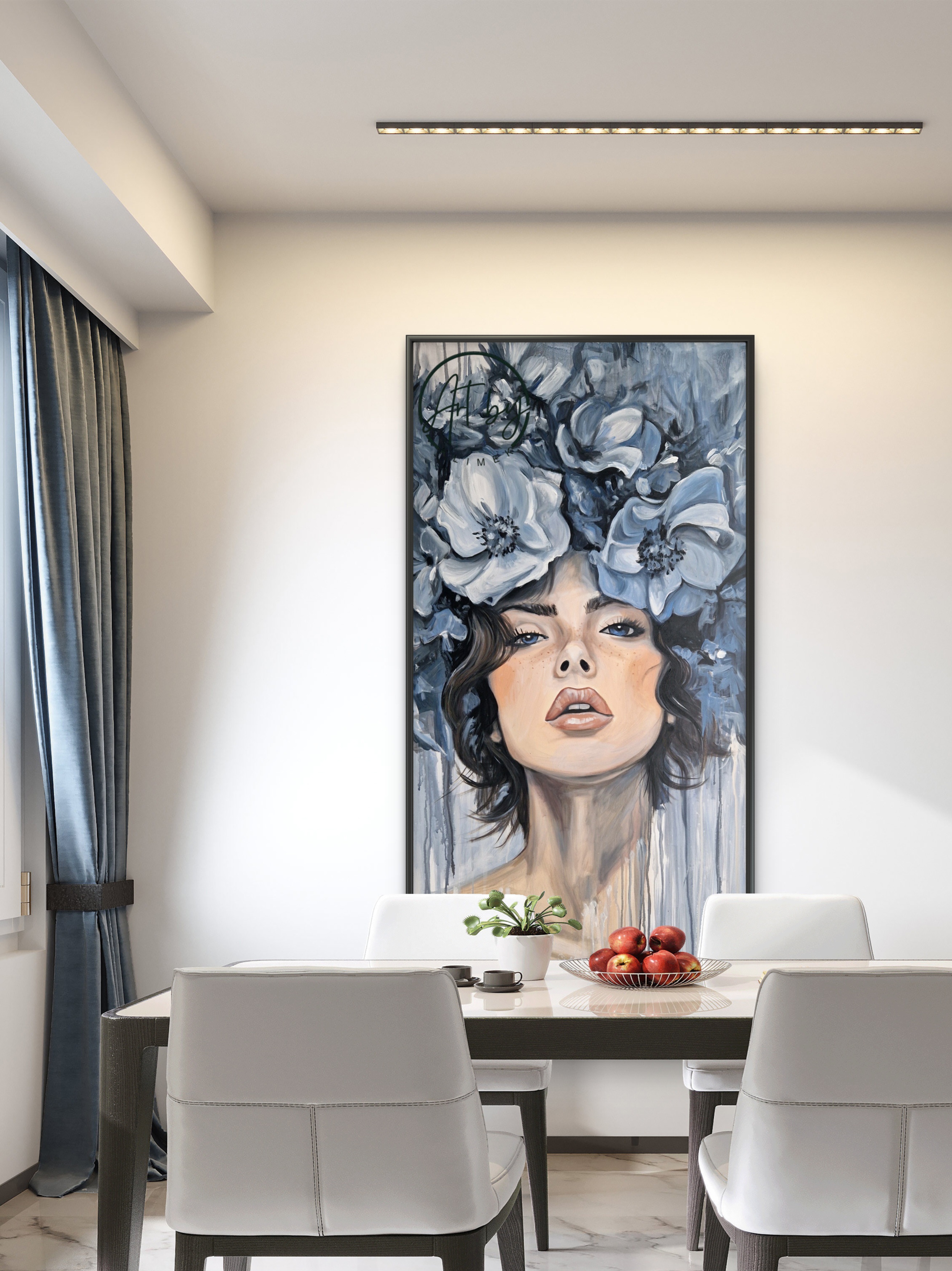 Obraz "Portret w granatach"