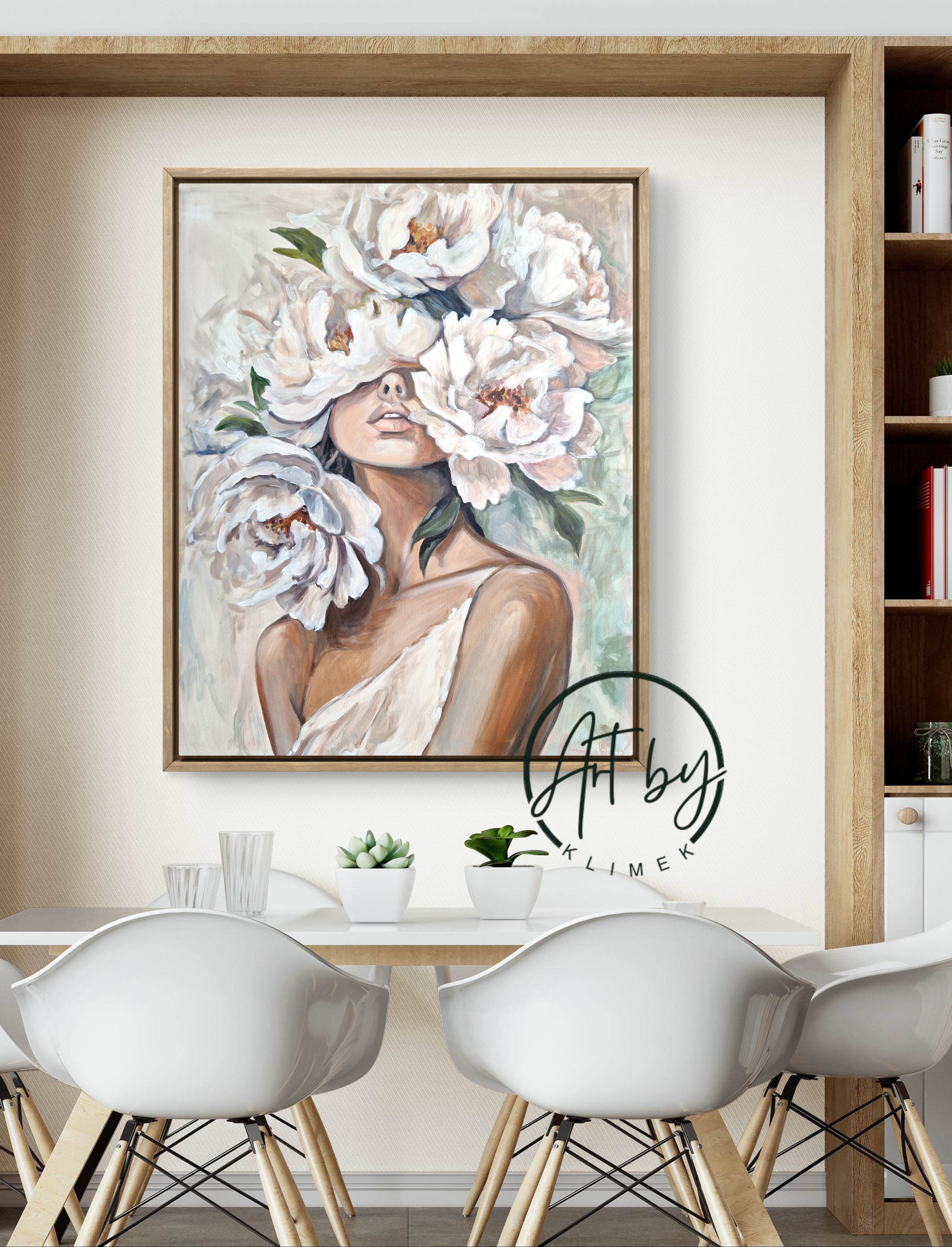 Obraz „Pastelowy portret”