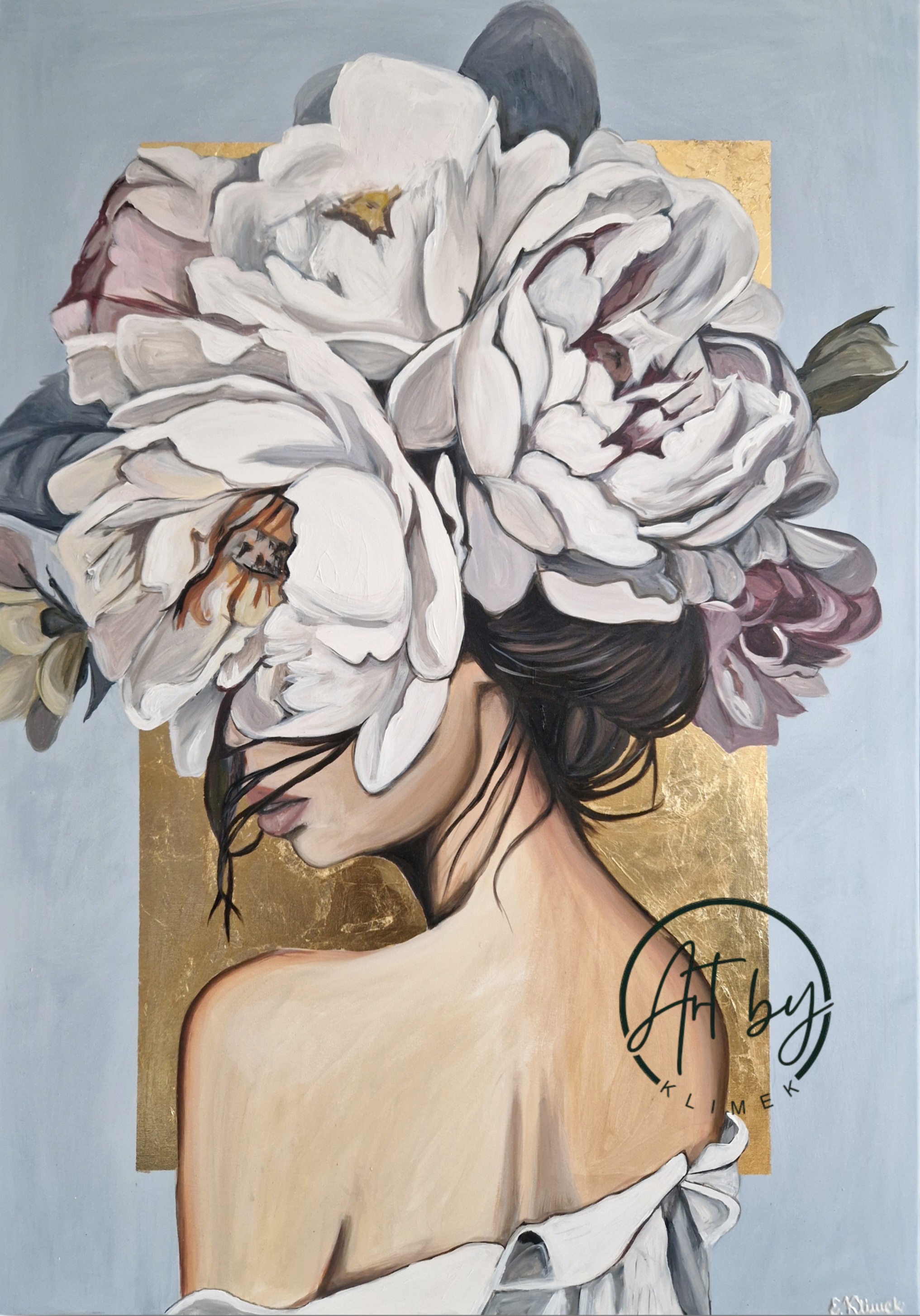 Obraz "Kobieta w kwiatach"