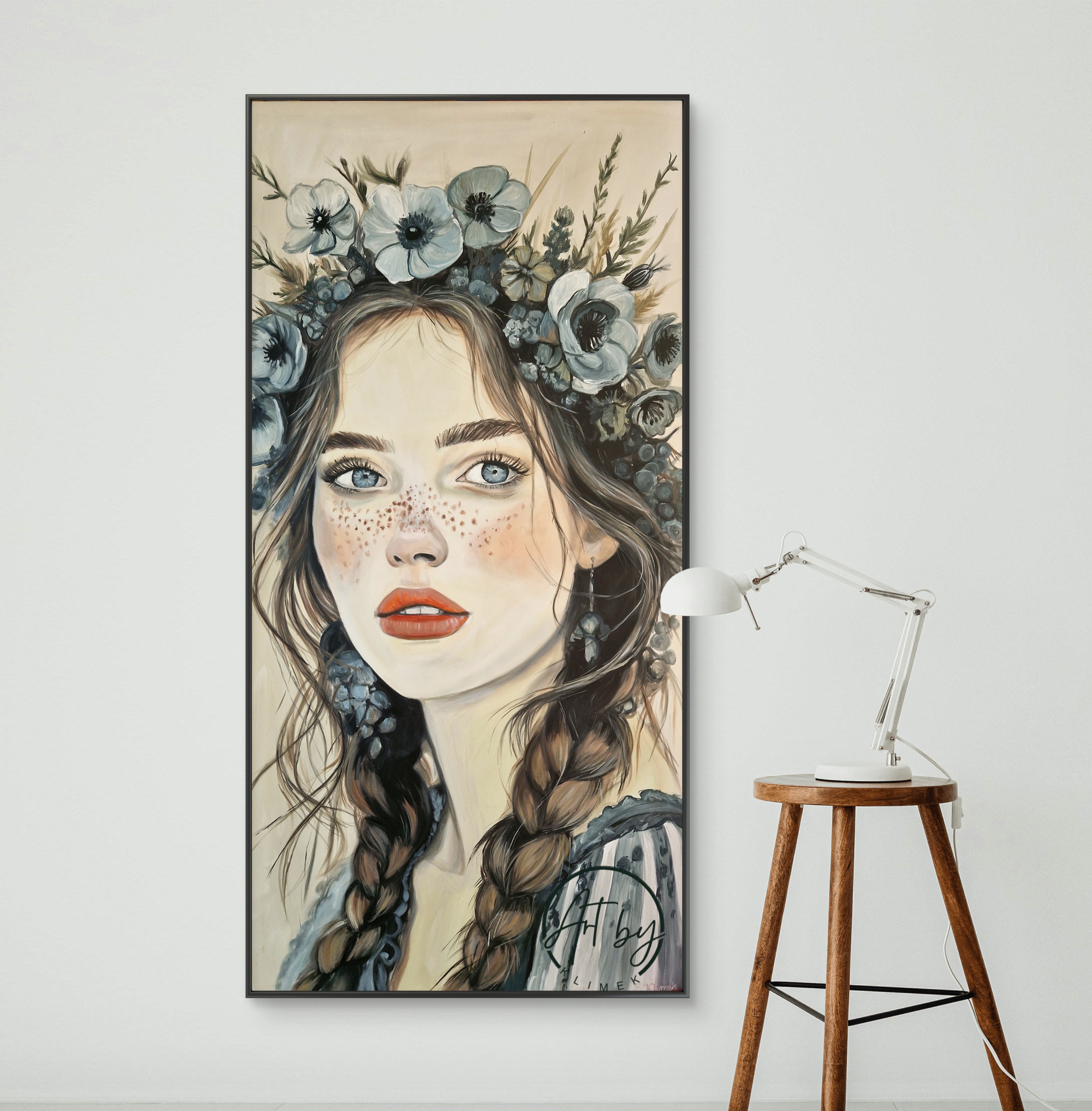 Obraz "W dziewczęcej koronie"