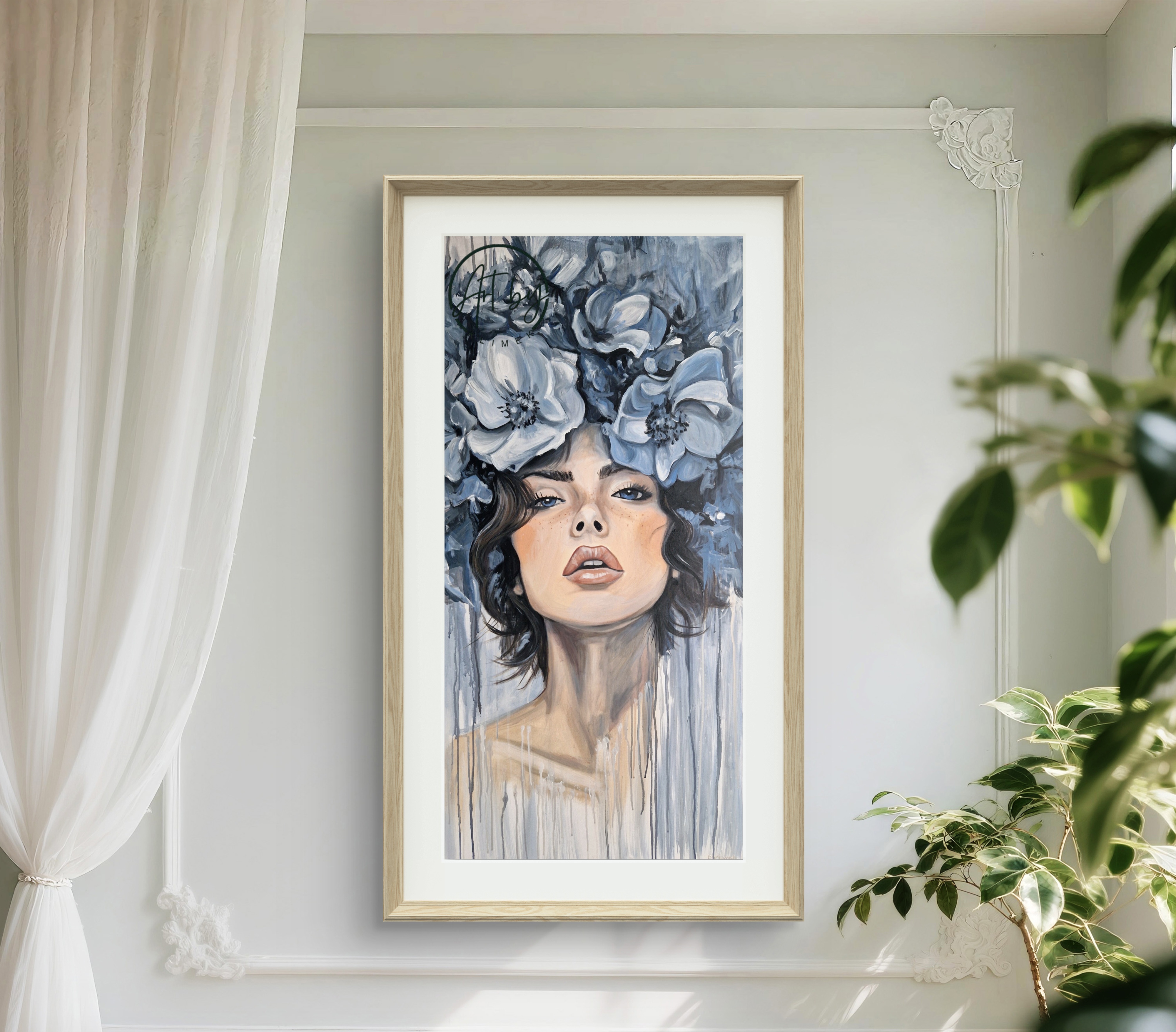 Obraz "Portret w granatach"