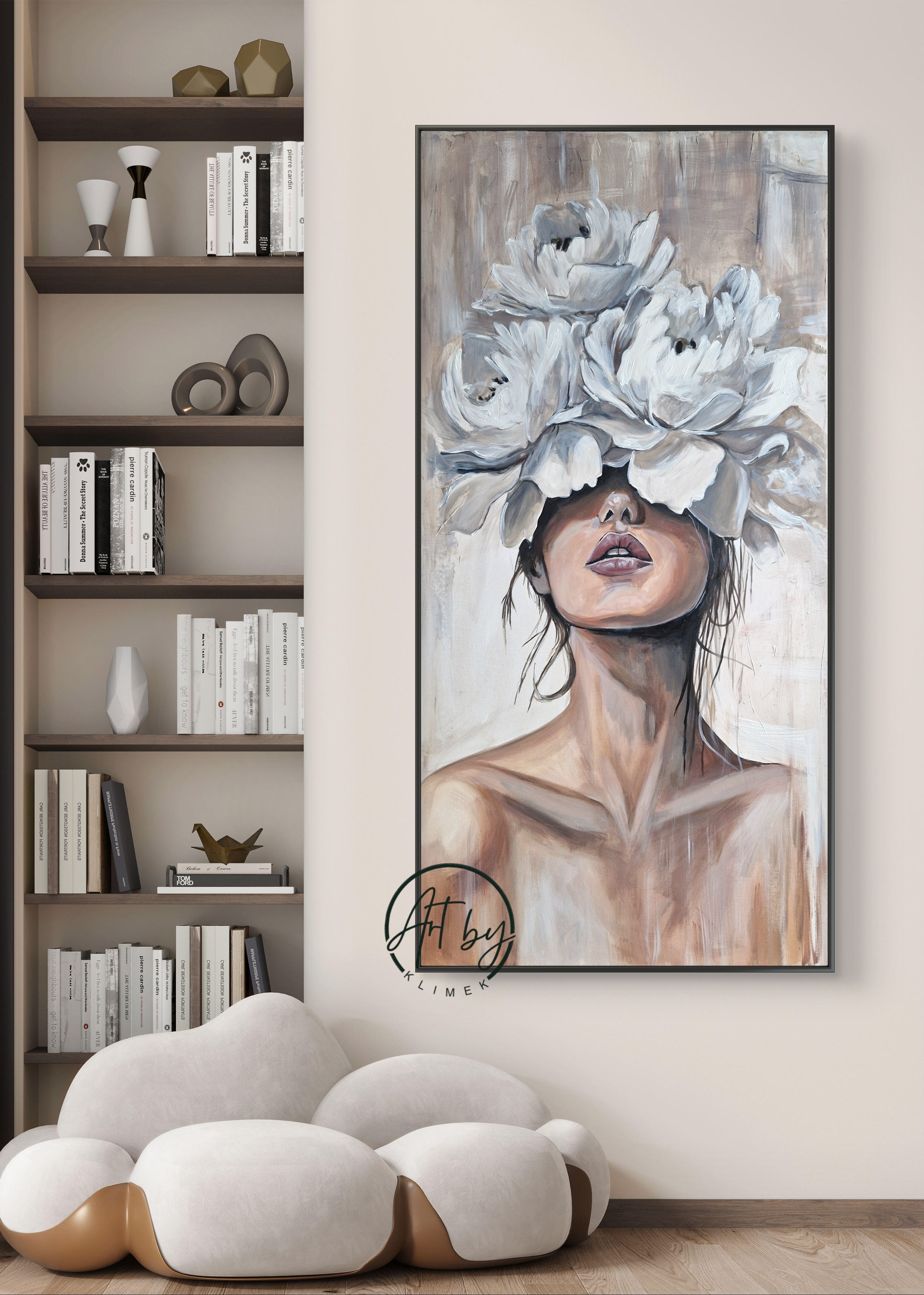 Obraz "Ukryta w kwiatach"