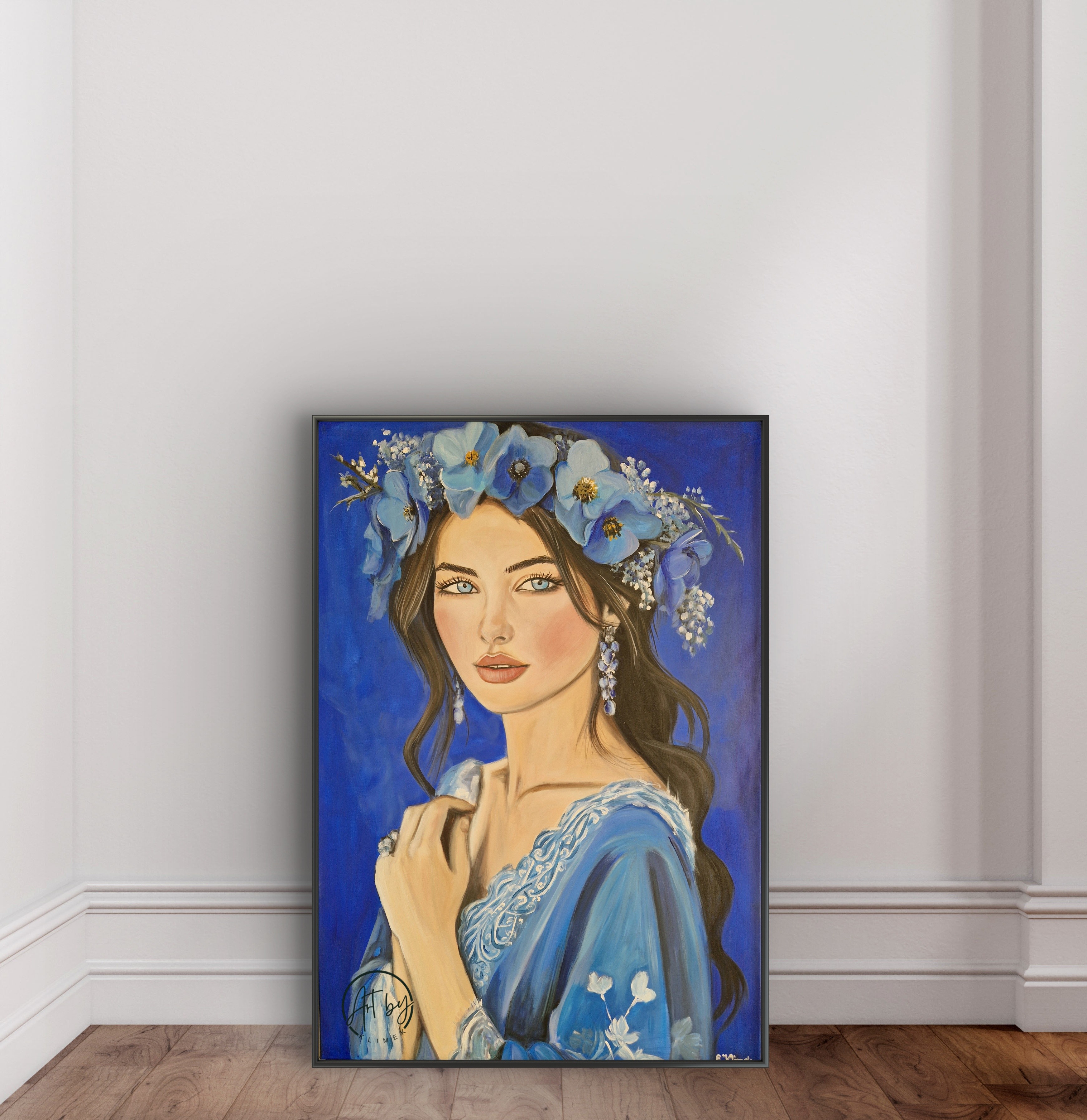 Obraz "Niebieska dama"
