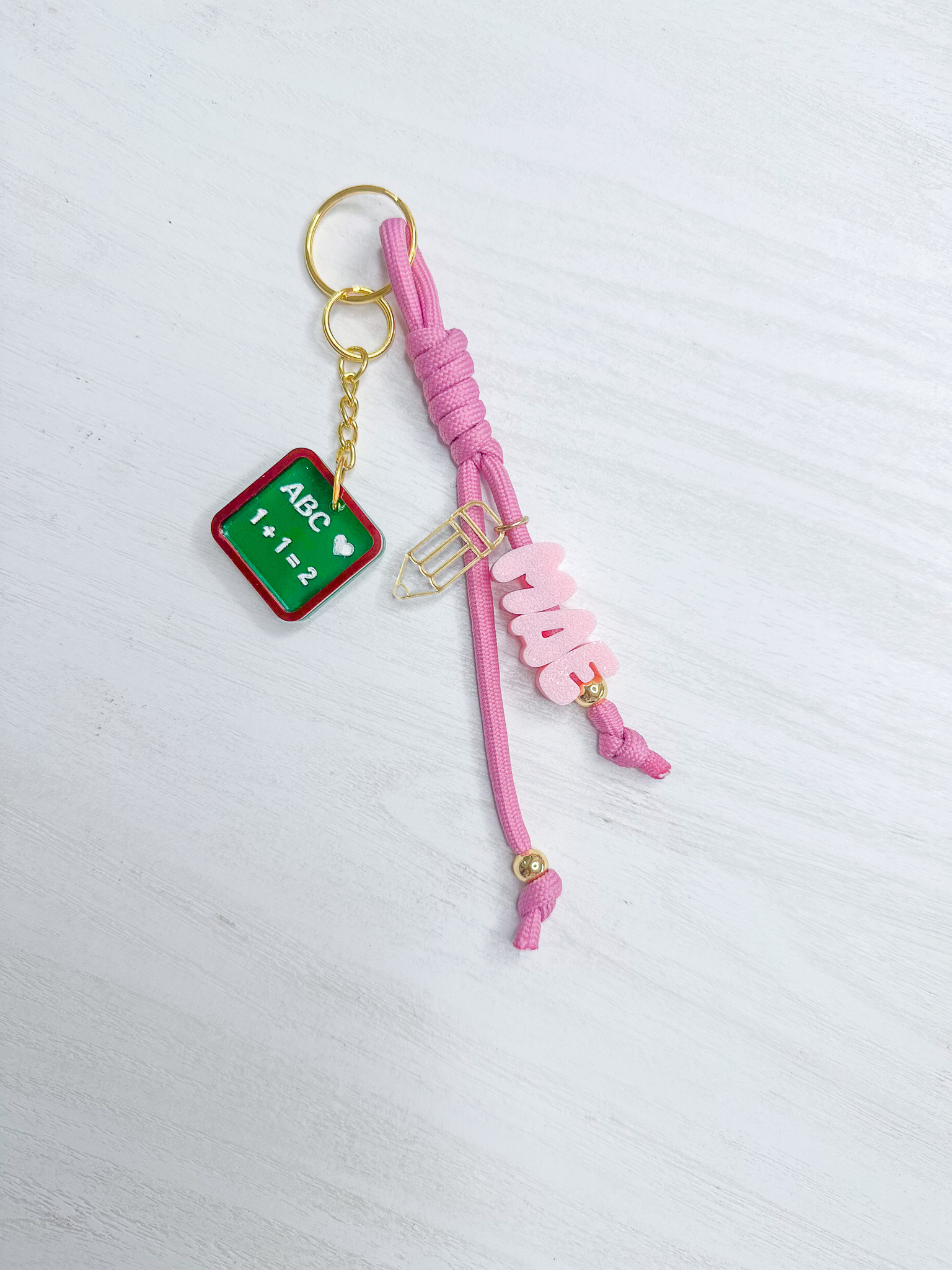 Llavero personalizado para maestra