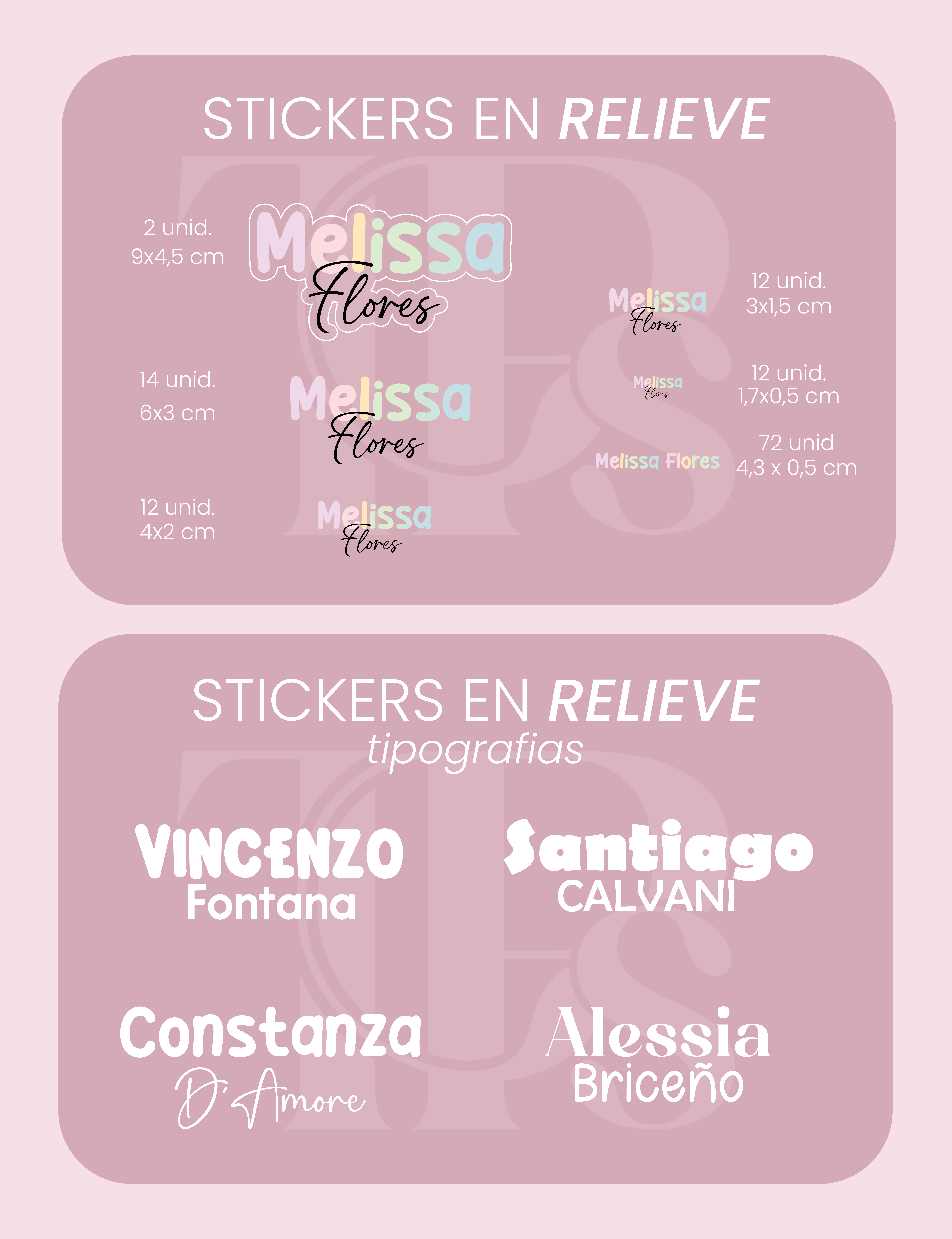 Archivo Editable para stickers dtf