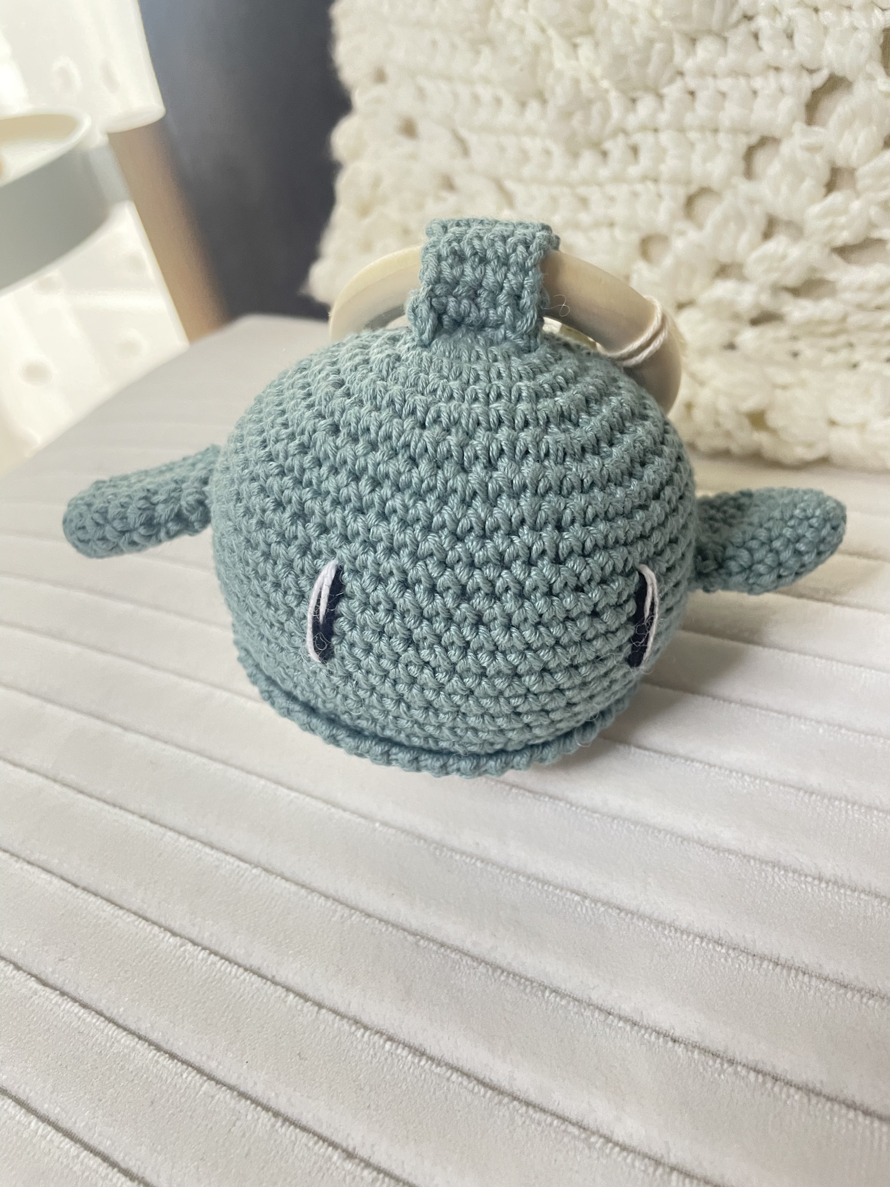 Hochets Baleine Crochetés