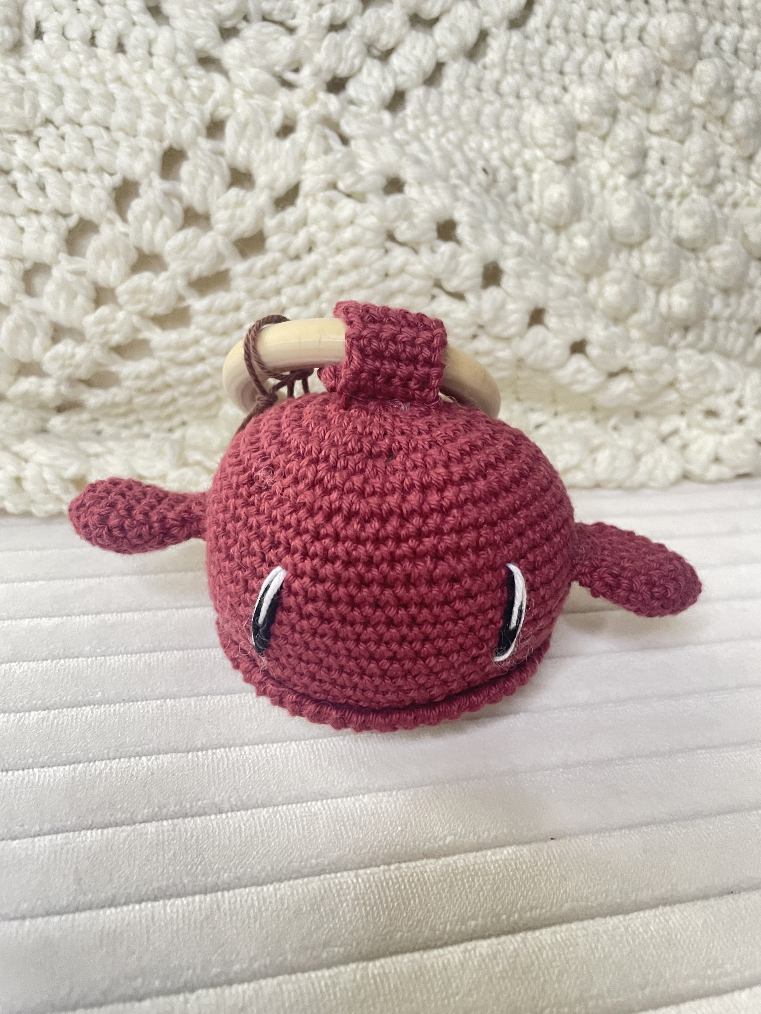 Hochets Baleine Crochetés