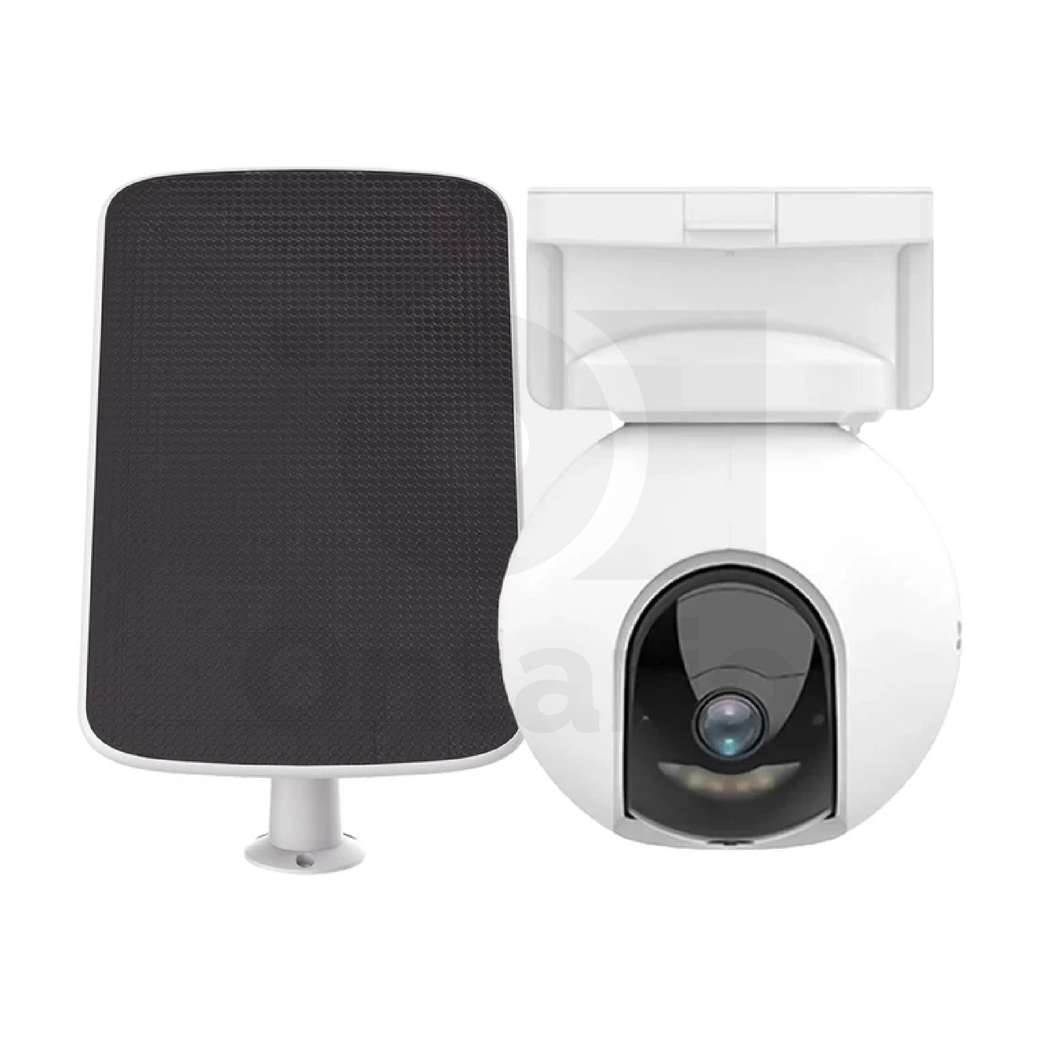 Cámara de seguridad exterior con panel solar