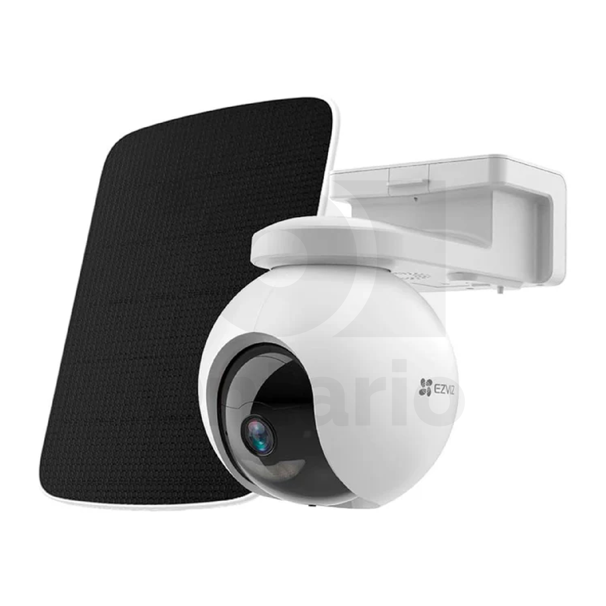 Cámara de seguridad exterior con panel solar