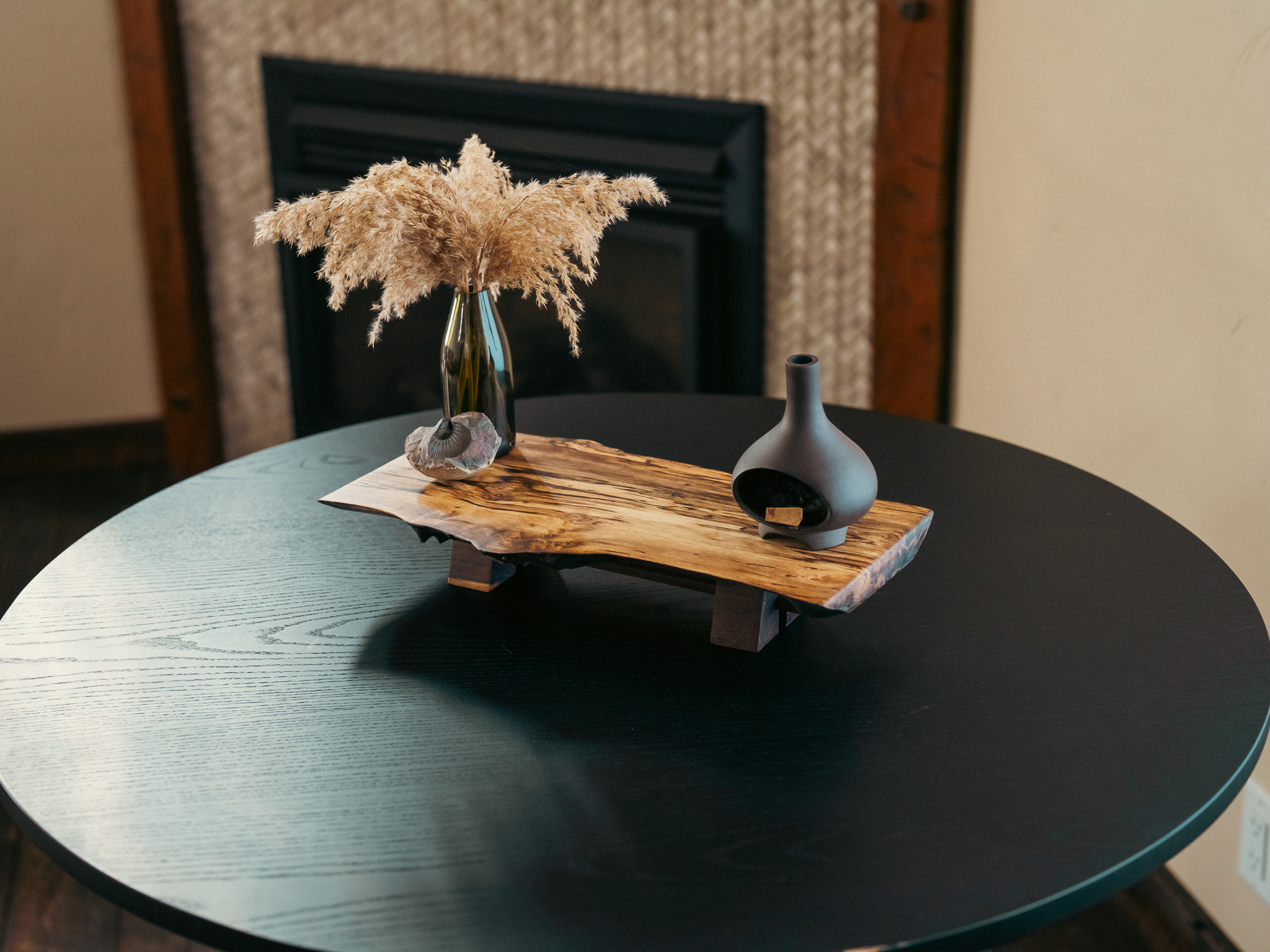 REST in myrtle, wenge + walnut