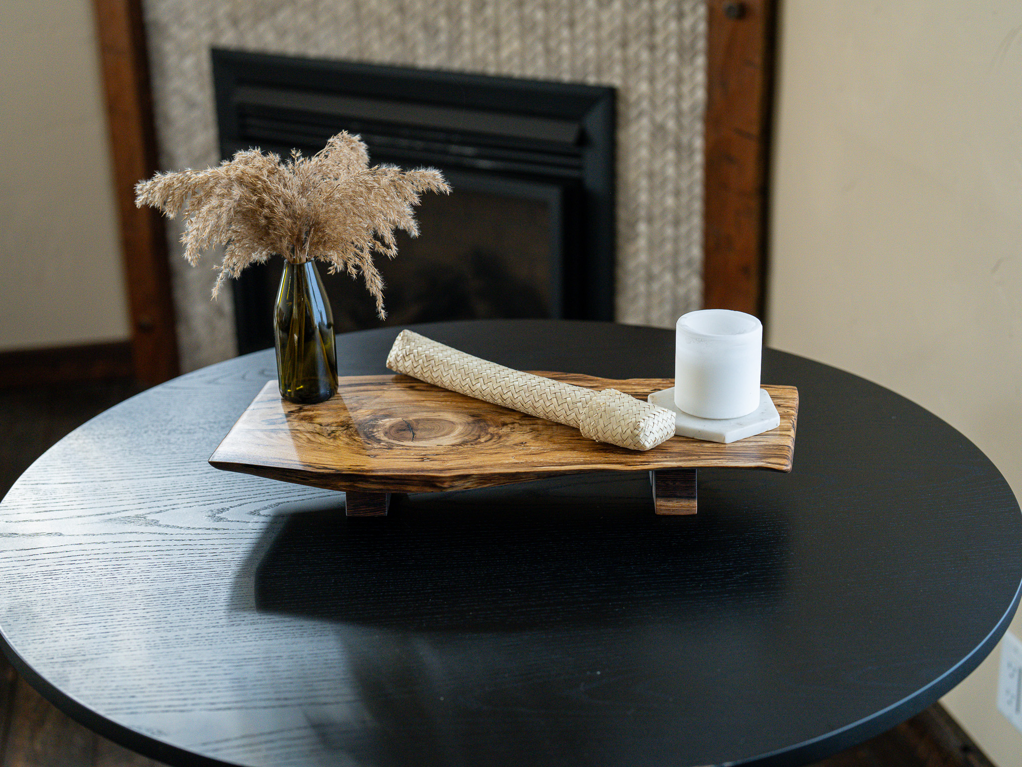 REST in myrtle, wenge + walnut