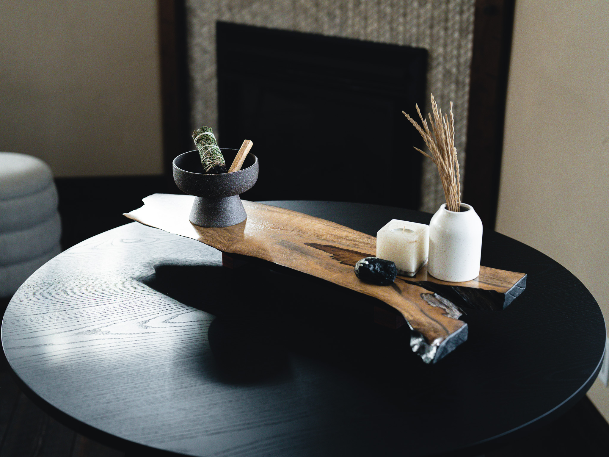 REST in myrtle, walnut + padauk