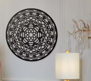 Dekoratives Friedensmandala