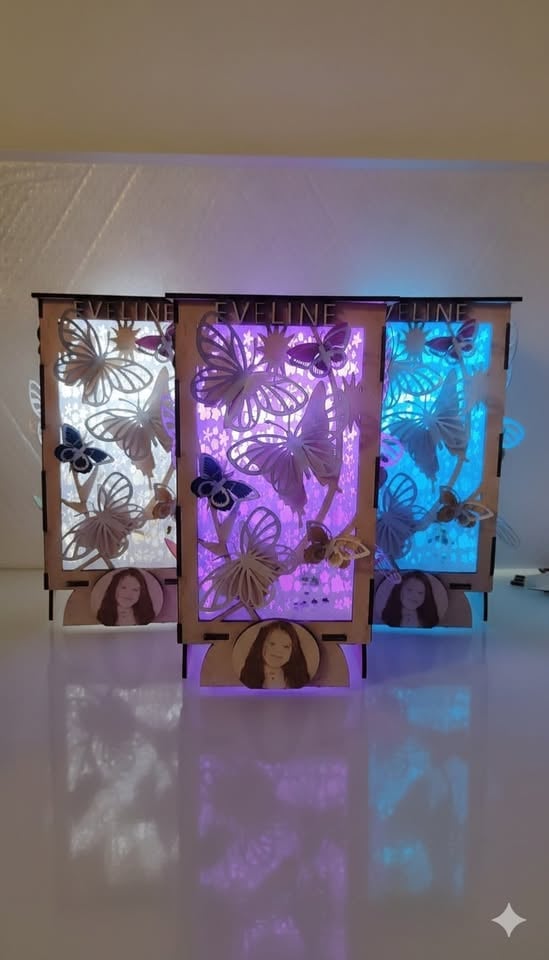 LED-Schmetterlingslampe