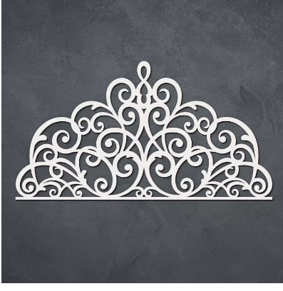 Wandbild fürs Bett – Vintage-Mandala