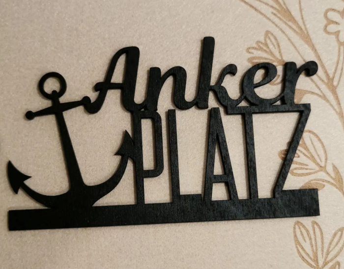 ANKERPLATZ DEKO-SCHILD
