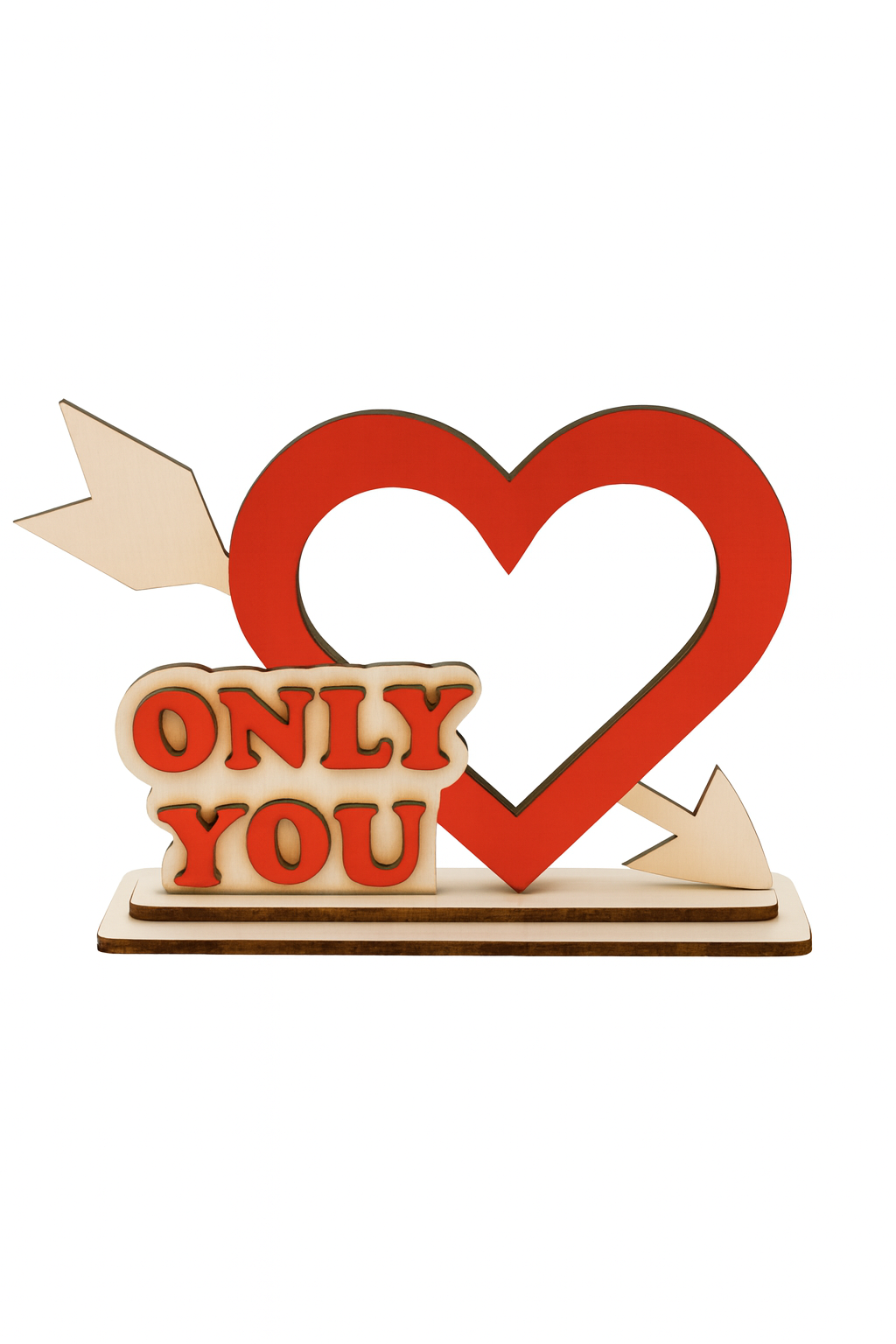 Herz-Deko 'Only You'