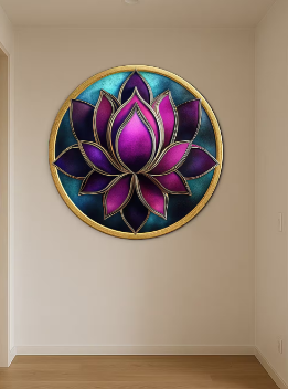 Wandmandala – Viola