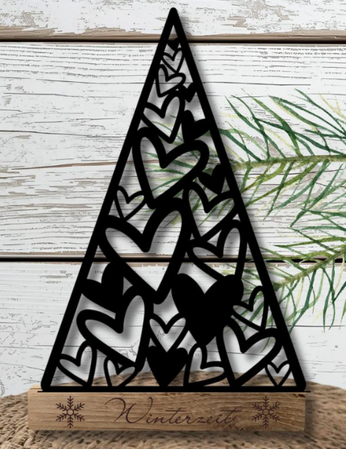 DEKOBAUM „HERZ WINTERZEIT“