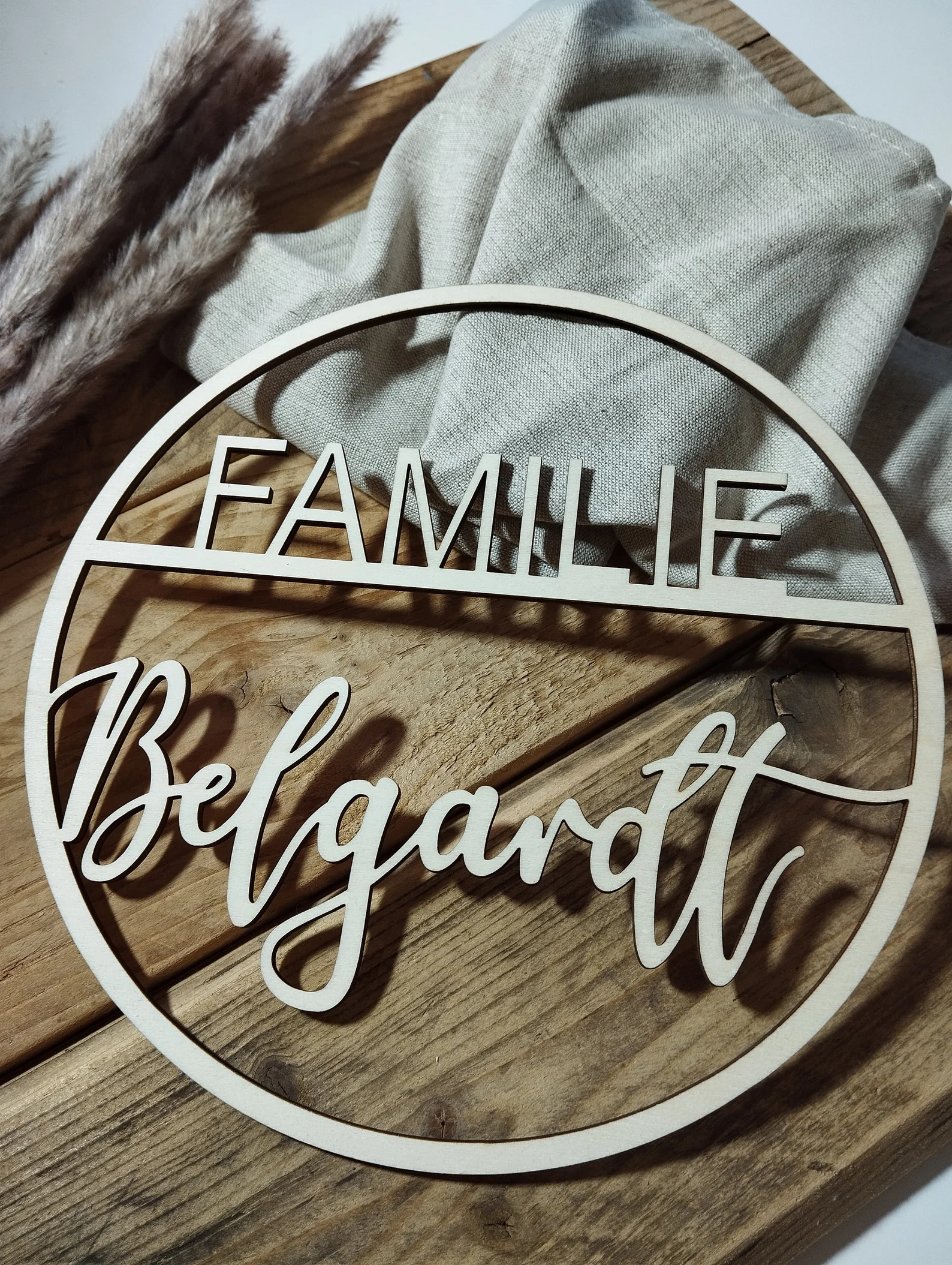 PERSONALISIERTER HOLZSCHRIFTZUG