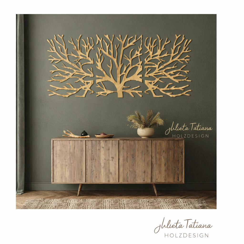 Großes Wohnzimmerbild – Wunschbaum