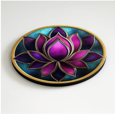 Wandmandala – Viola